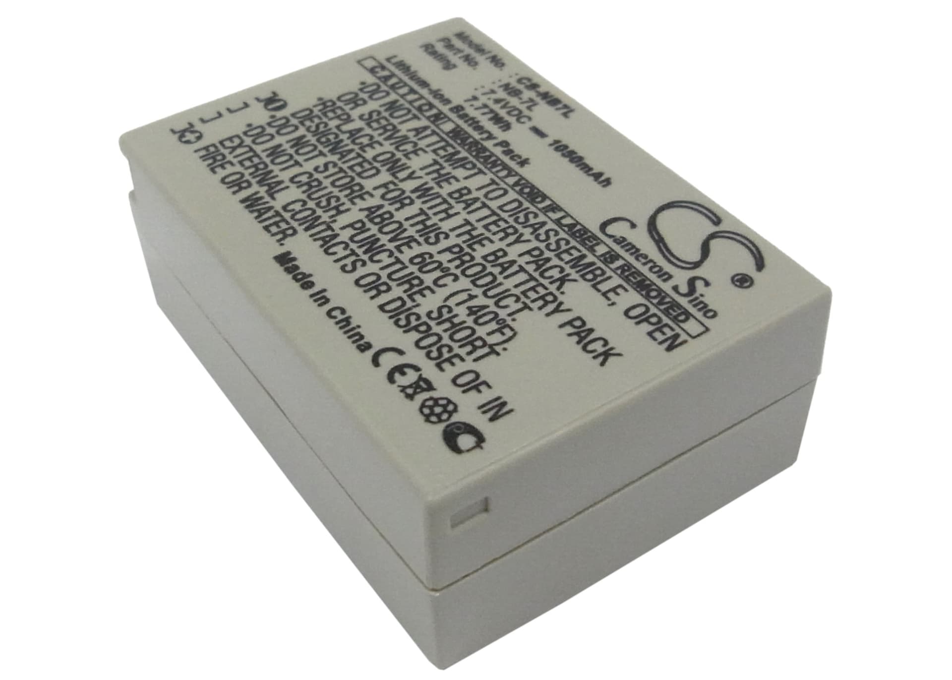 Replacement Battery for Canon PowerShot G10 - CS-NB7L-1.jpg