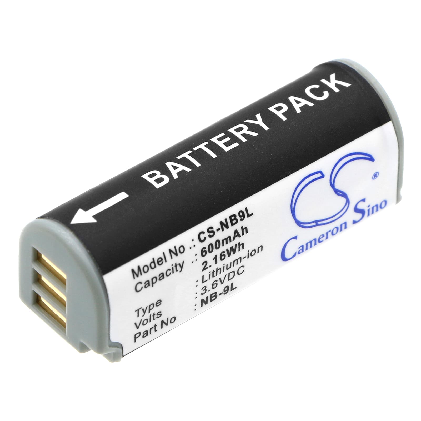 Replacement Battery for Canon SD4500IS - CS-NB9L-1.jpg