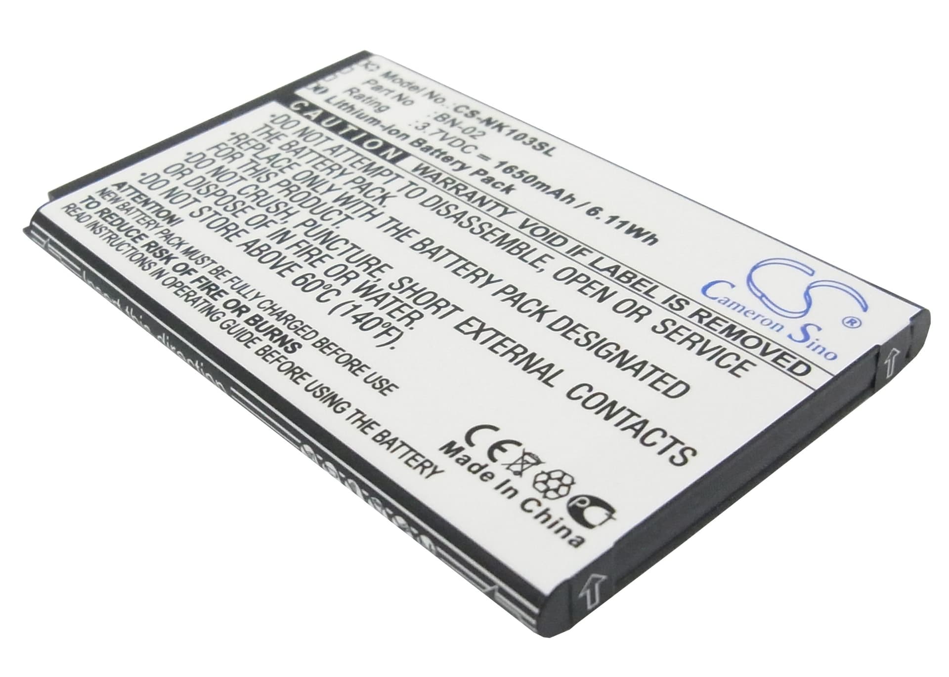 Replacement Battery for Nokia Nokia XL - CS-NK103SL-1.jpg