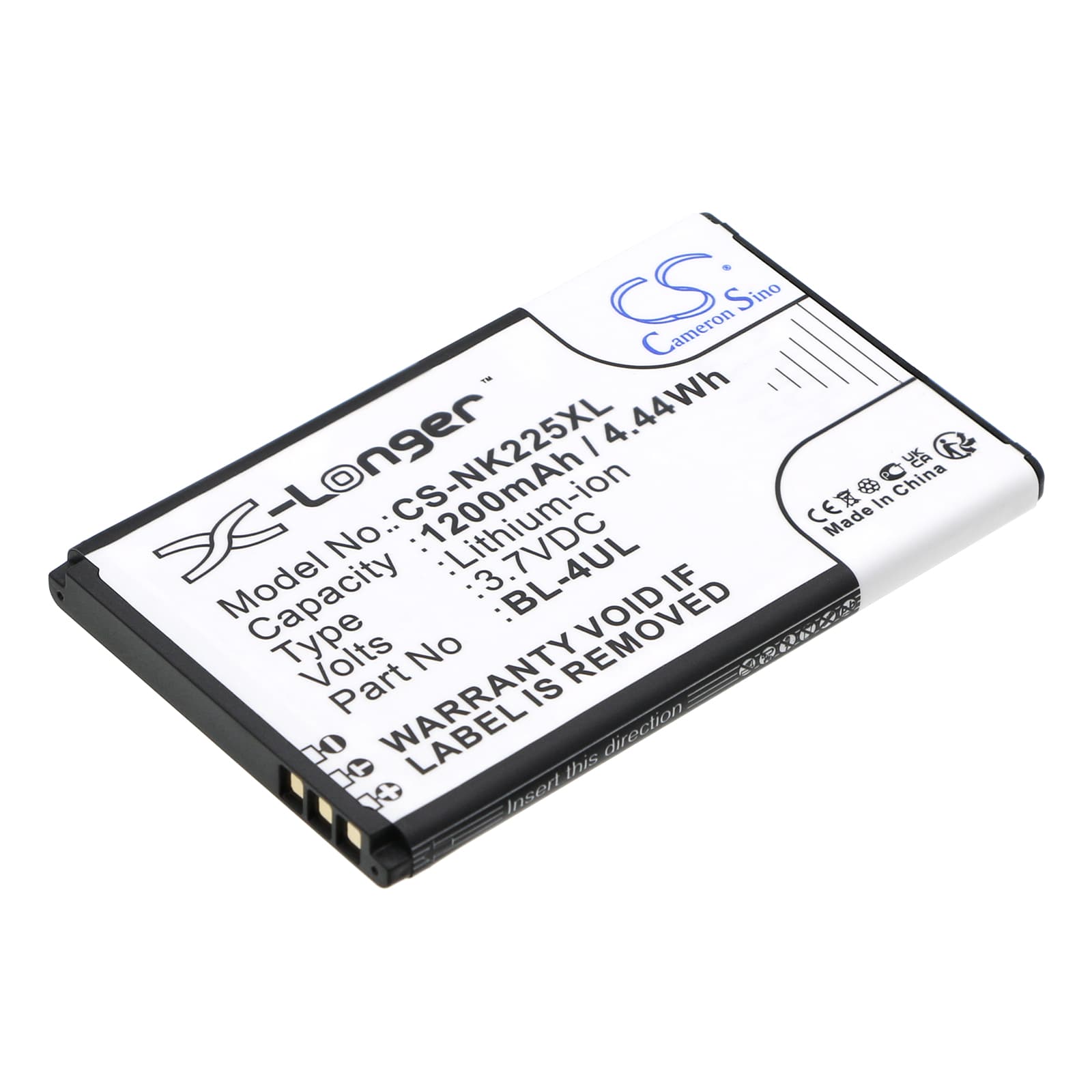 Replacement Battery for Nokia Asha 225 - CS-NK225XL-1.jpg