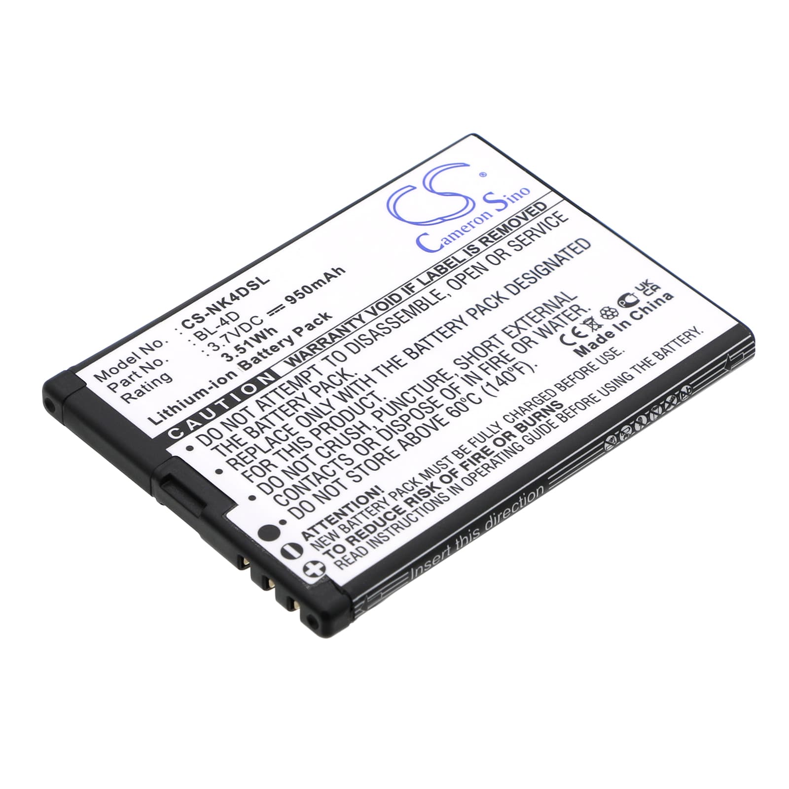 Replacement Battery for Polaroid PROZ500PR003