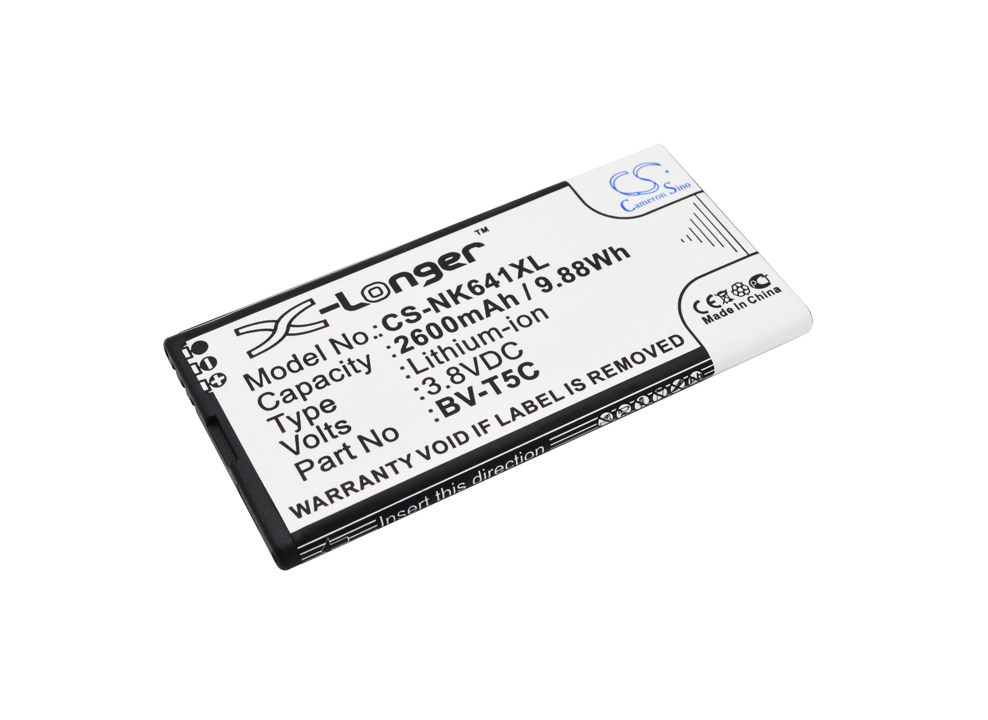 Replacement Battery for Nokia Lumia 640 - CS-NK641XL-1.jpg