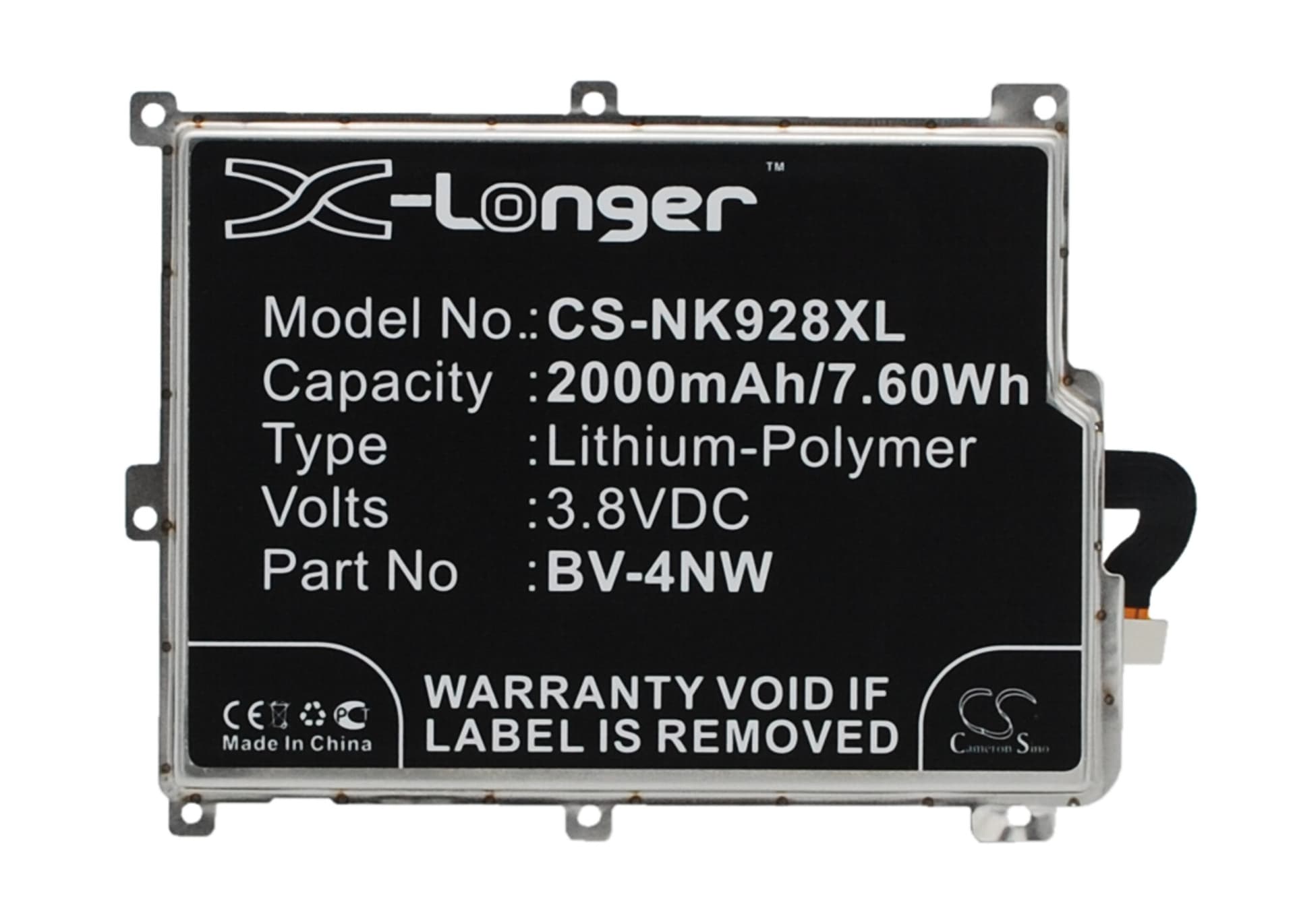 Replacement Battery for Nokia Lumia 928 - CS-NK928XL-1.jpg