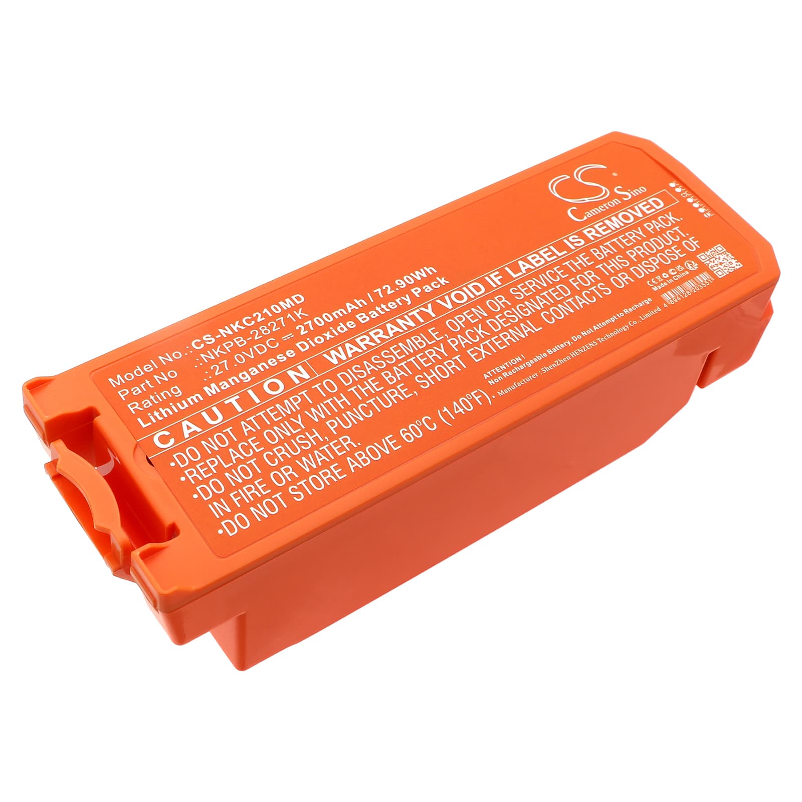 Replacement Battery for Nihon Kohden Cardiolife AED 2100 range - CS-NKC210MD-1.jpg