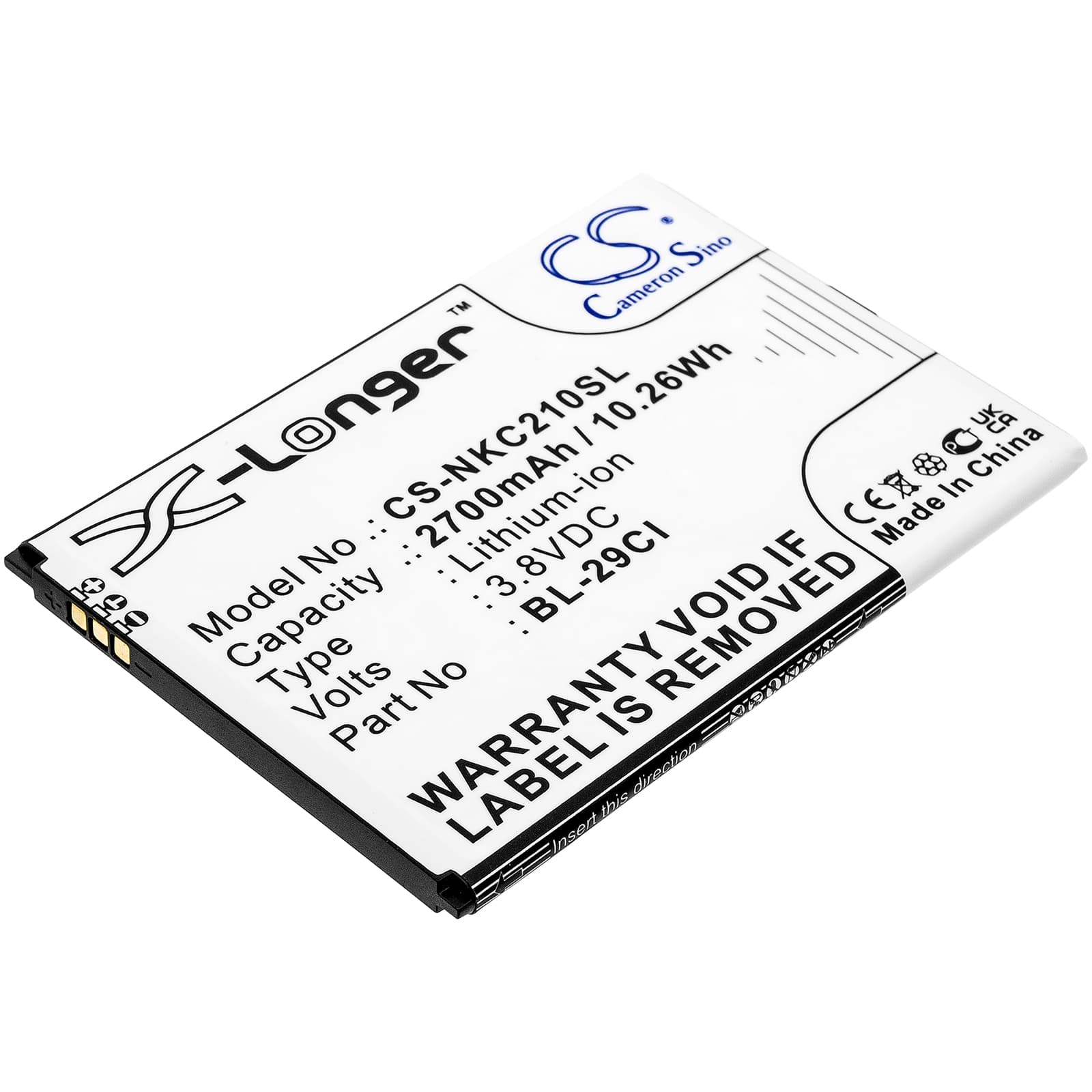 Replacement Battery for Nokia C21 - CS-NKC210SL-1.jpg