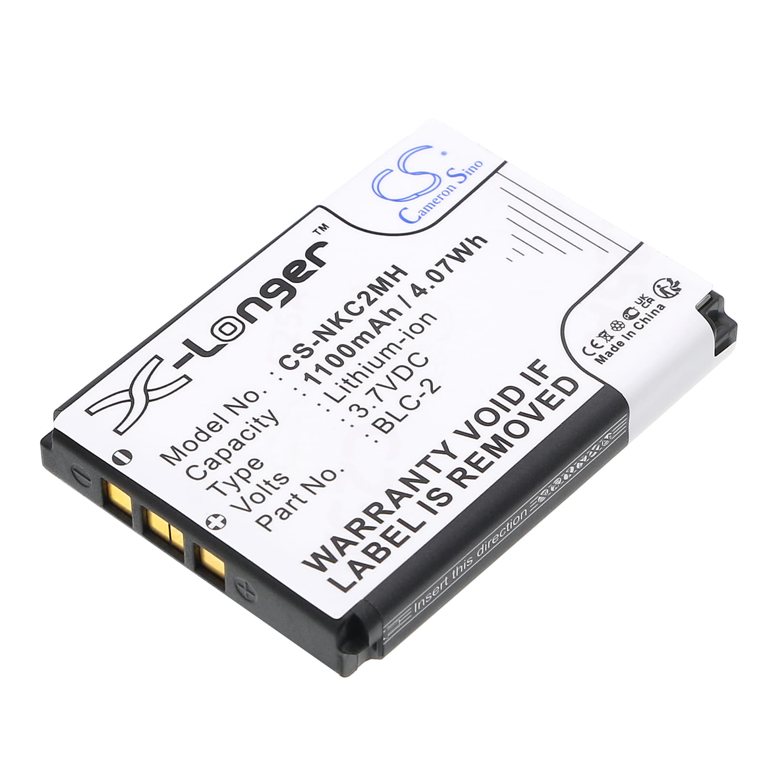 Replacement Battery for Nokia 1220 - CS-NKC2MH-1.jpg