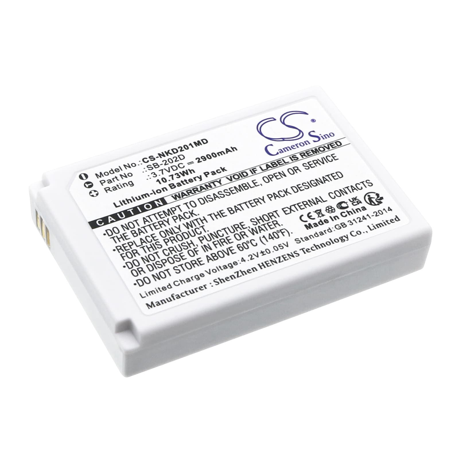 Replacement Battery for Nihon Kohden CardioAir ECG-2010 - CS-NKD201MD-1.jpg