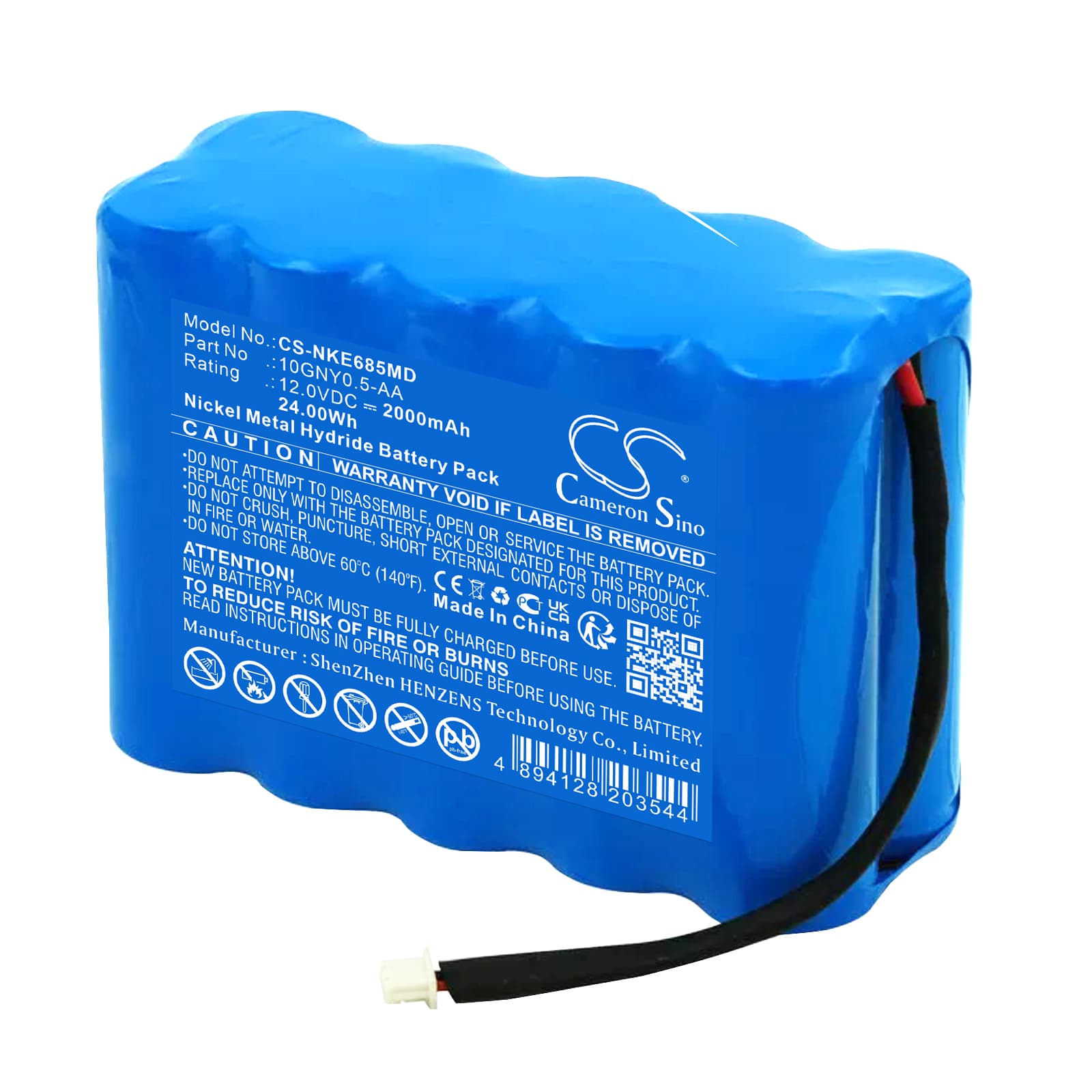 Replacement Battery for Nihon Kohden 6851 ECG - CS-NKE685MD-1.jpg