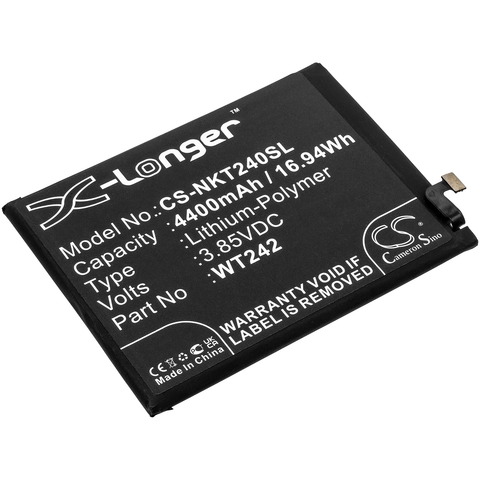 Replacement Battery for Nokia Nokia 2.4 - CS-NKT240SL-1.jpg