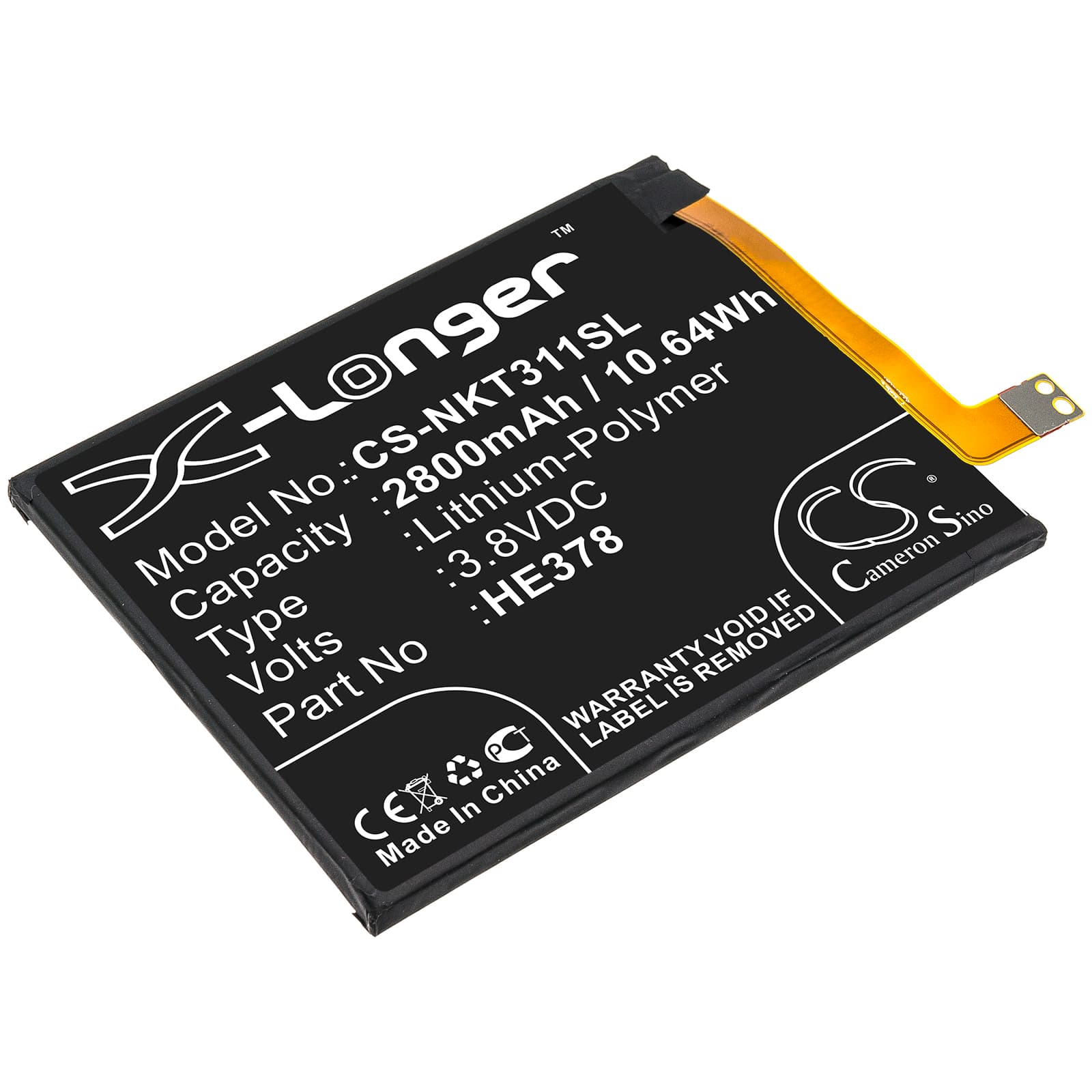 Replacement Battery for Nokia 3.1A - CS-NKT311SL-1.jpg