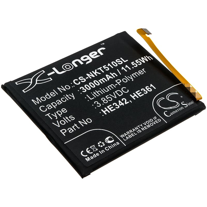 Replacement Battery for Nokia 5.1 Plus - CS-NKT510SL-1.jpg