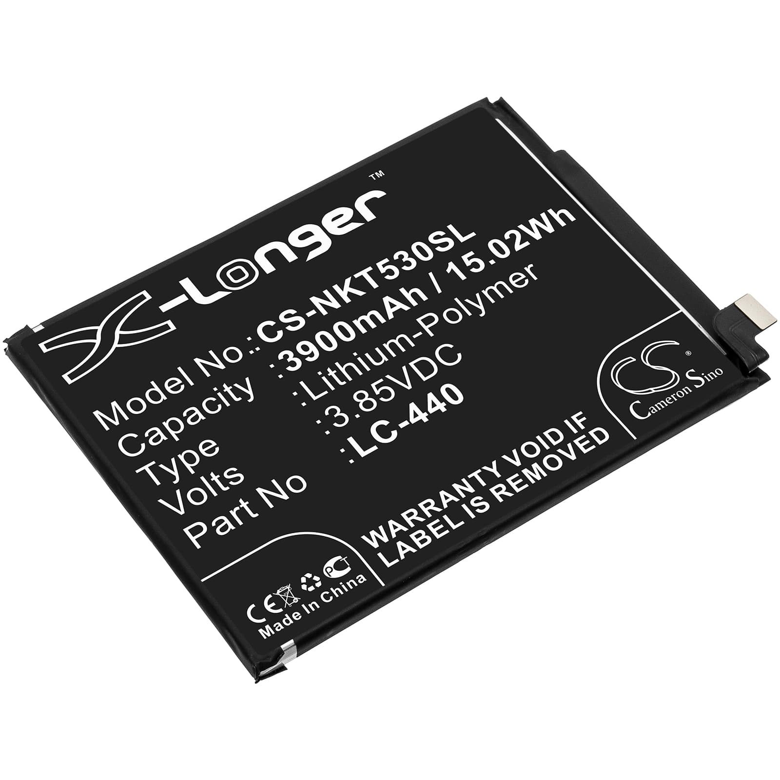 Replacement Battery for Nokia Nokia 5.3 - CS-NKT530SL-1.jpg