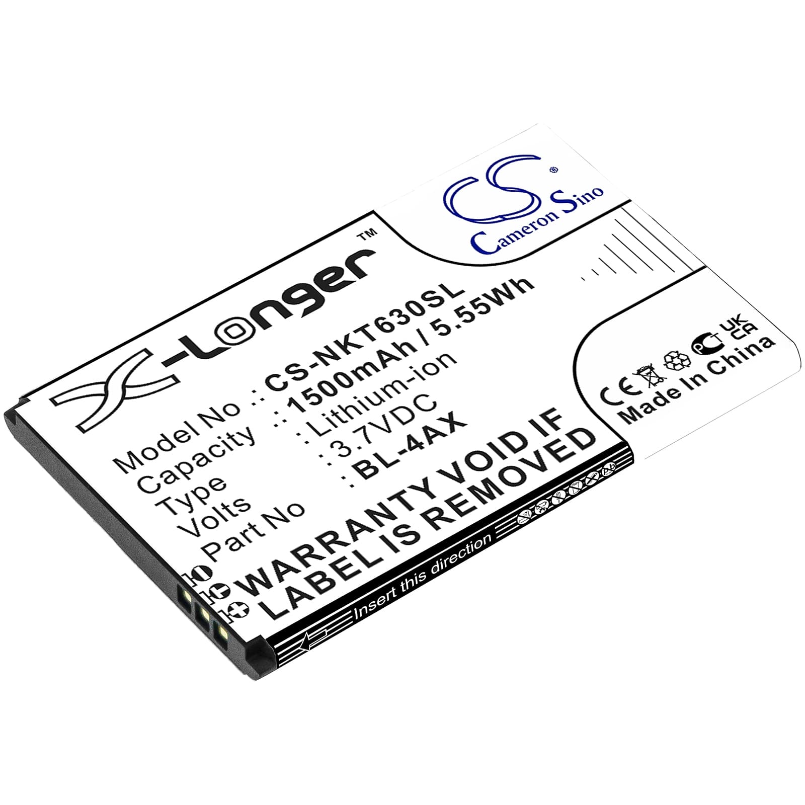 Replacement Battery for Nokia 6300 4G - CS-NKT630SL-1.jpg