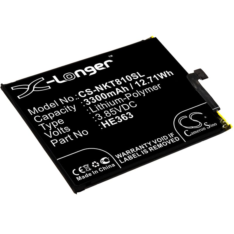 Replacement Battery for Nokia 8.1 - CS-NKT810SL-1.jpg