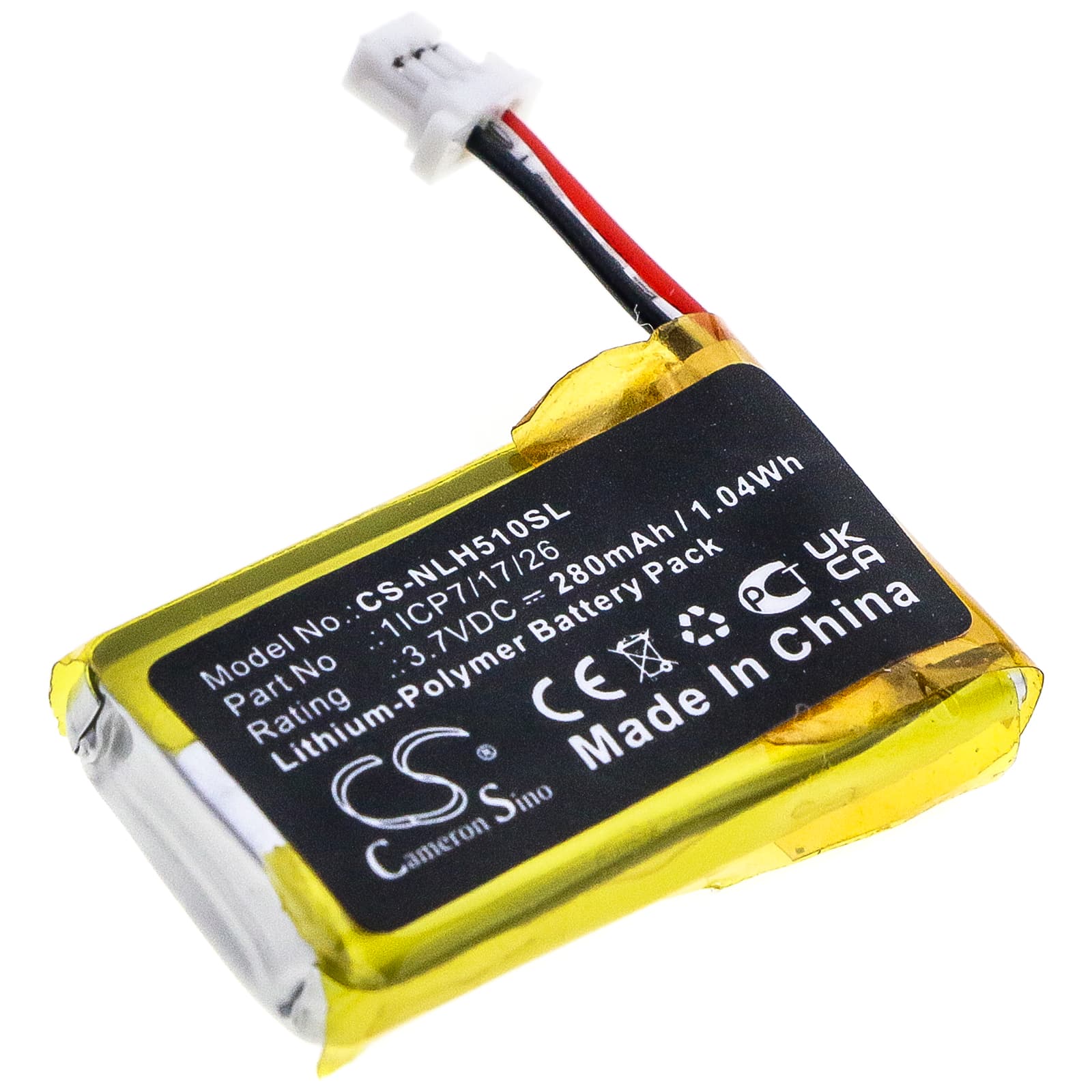 Replacement Battery for Nest C1241290 - CS-NLH510SL-1.jpg