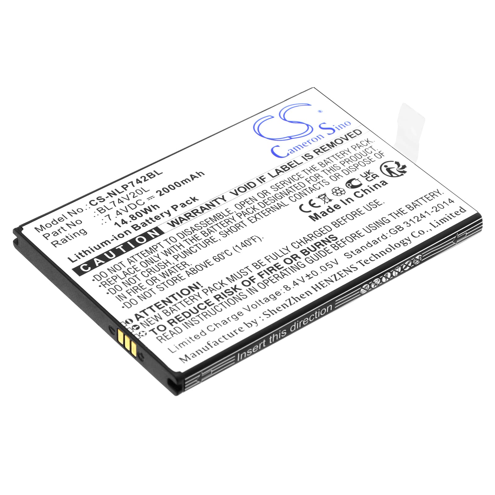 Replacement Battery for Newland N900