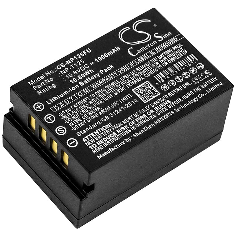 Replacement Battery for Fujifilm Medium Format GFX - CS-NP125FU-1.jpg