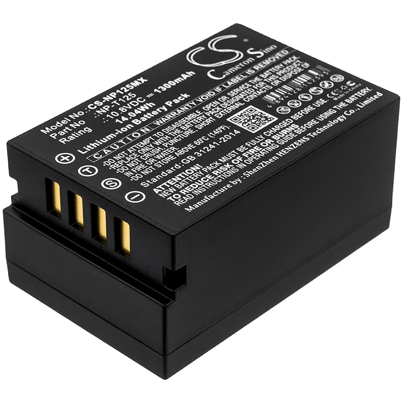 Replacement Battery for Fujifilm Medium Format GFX - CS-NP125MX-1.jpg