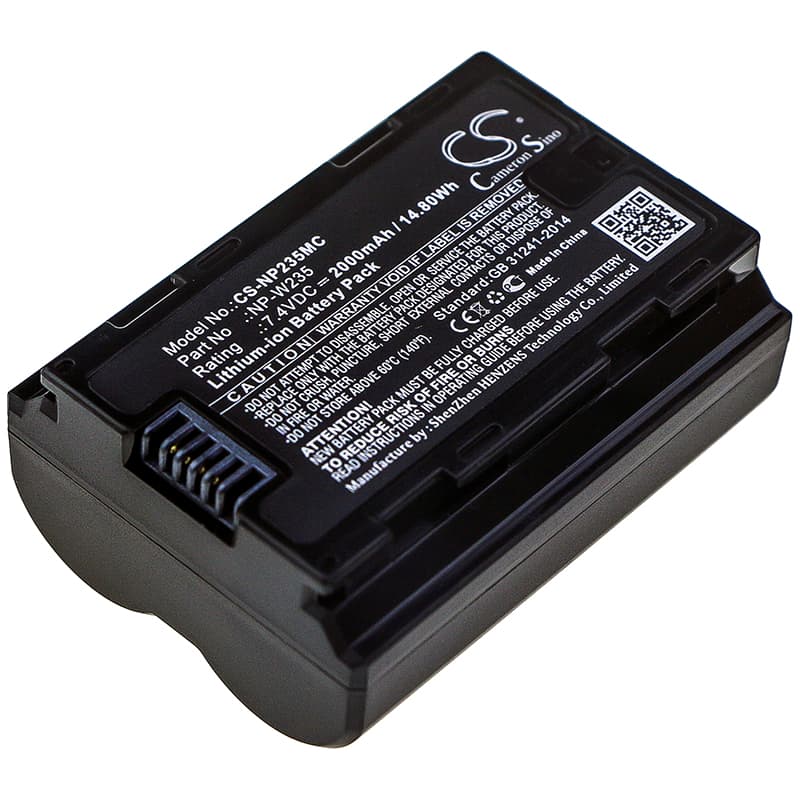 Replacement Battery for Fujifilm X-T4 - CS-NP235MC-1.jpg