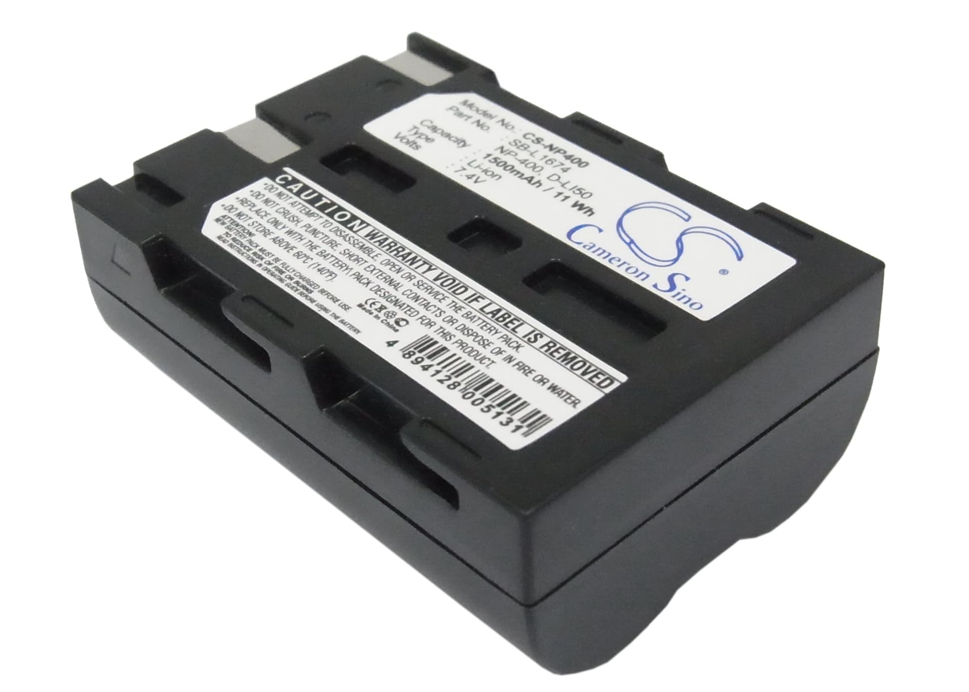 Replacement Battery for Sigma SD14 - CS-NP400-1.jpg
