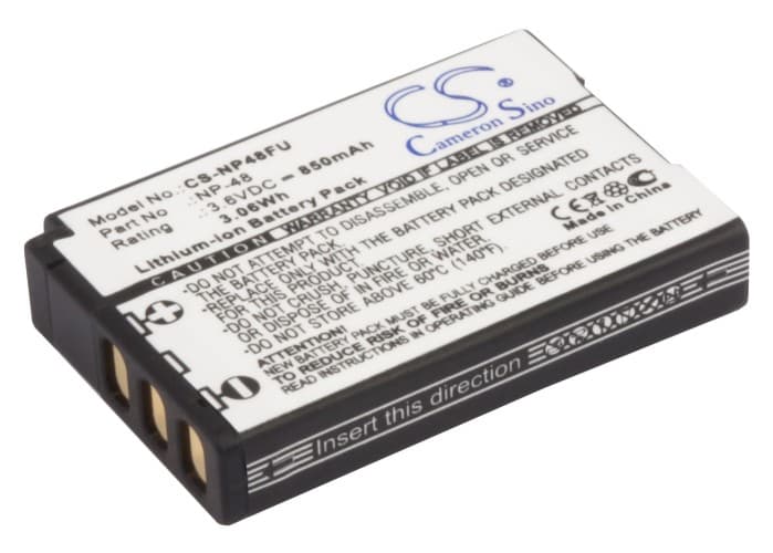 Replacement Battery for Fujifilm XQ1 - CS-NP48FU-1.jpg