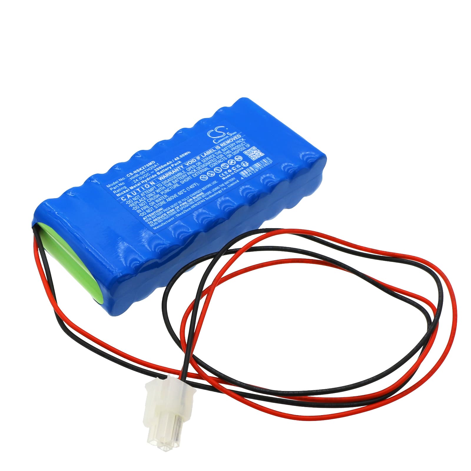 Replacement Battery for NIKKISO DDB-27 - CS-NSK270MD-1.jpg