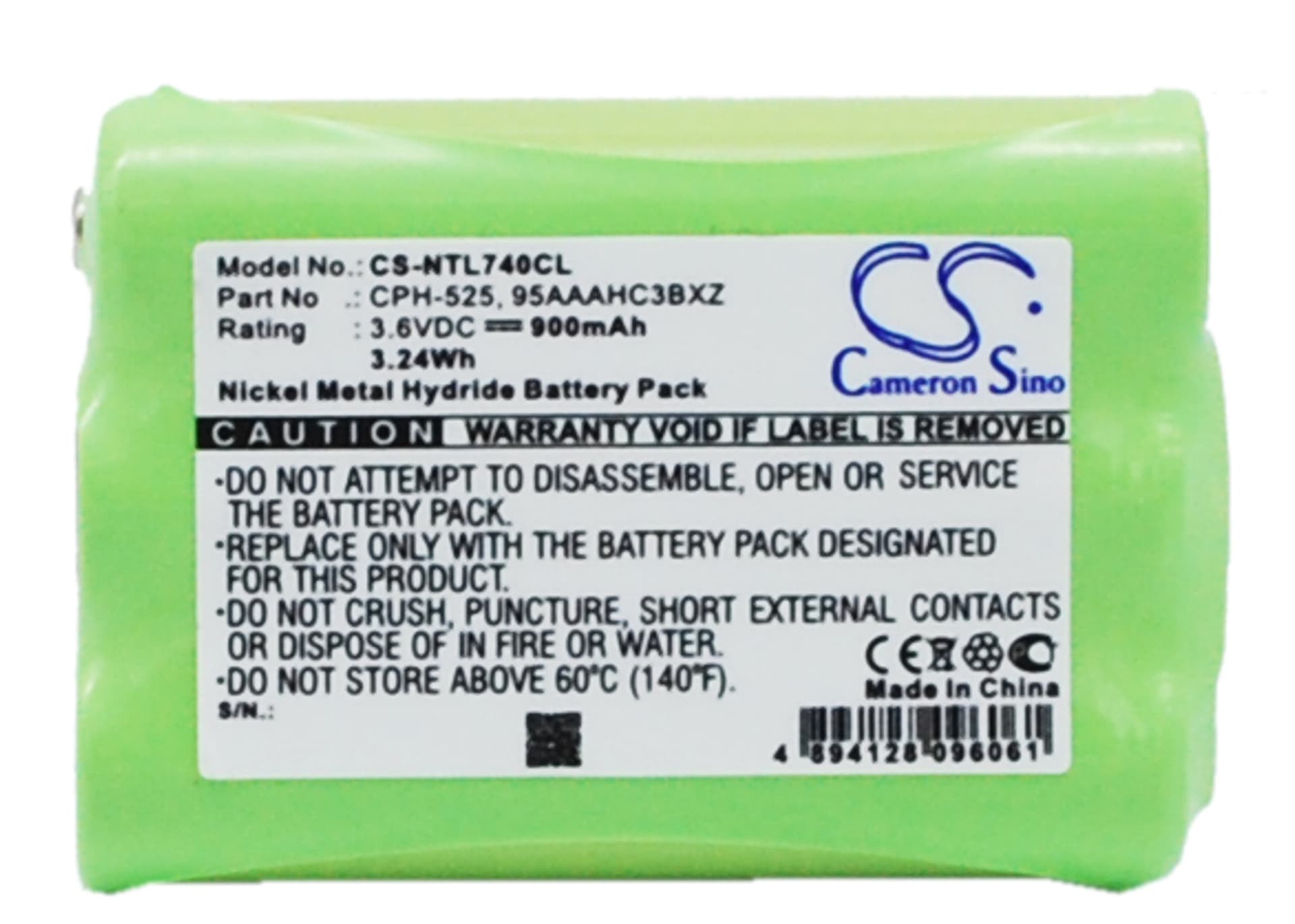 Replacement Battery for Nortel T7406E - CS-NTL740CL-1.jpg