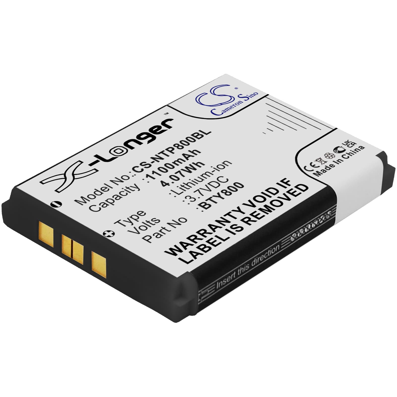 Replacement Battery for CipherLab 8200 - CS-NTP800BL-1.jpg
