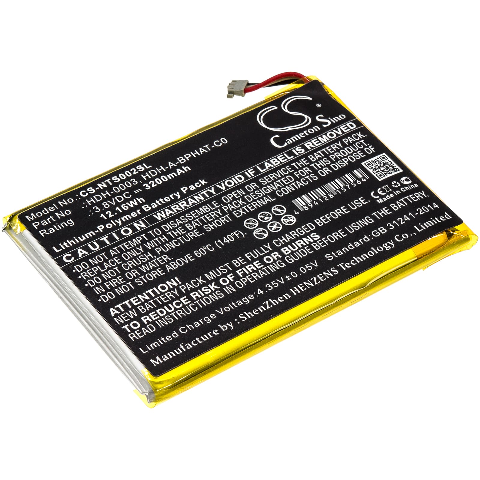 Replacement Battery for Nintendo Switch Lite - CS-NTS002SL-1.jpg