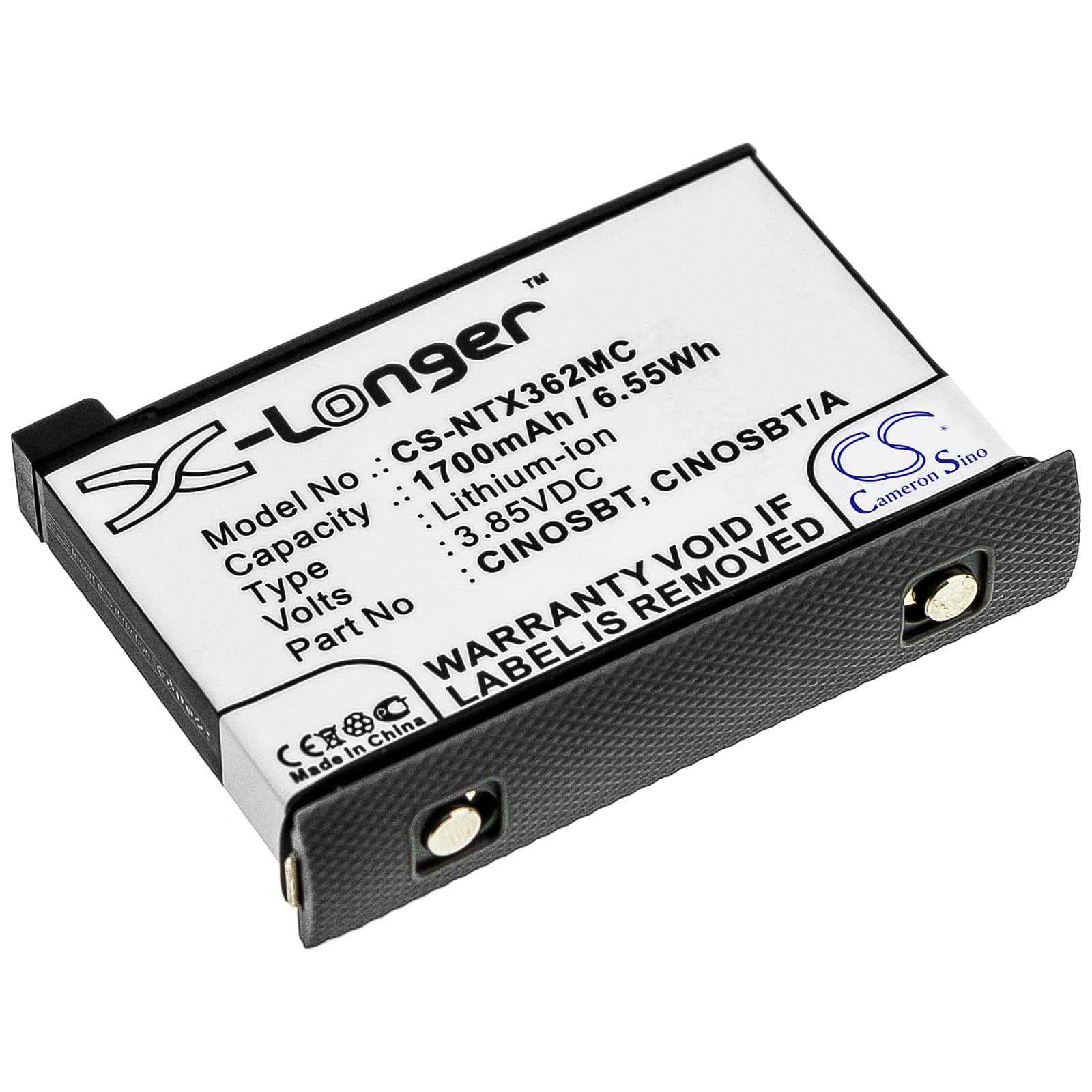 Replacement Battery for Insta360 One X2 - CS-NTX362MC-1.jpg