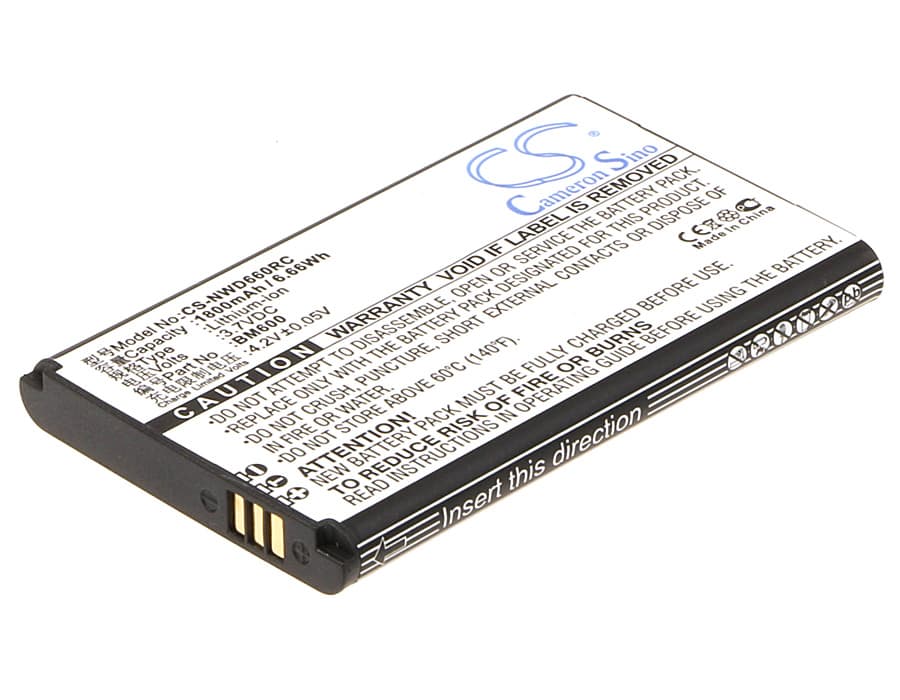 Replacement Battery for Nubia WD660