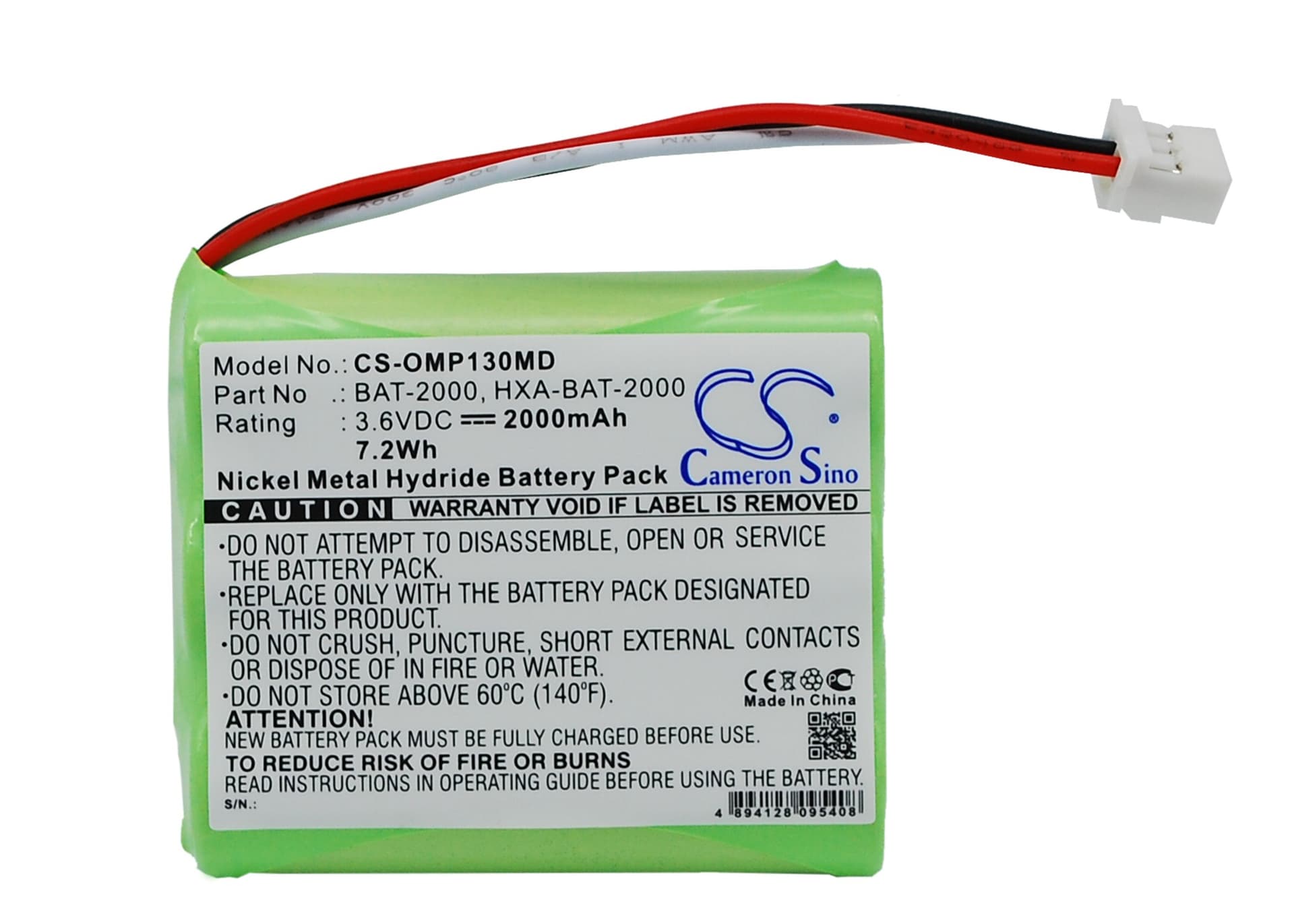 Replacement Battery for Omron HBP-1300 - CS-OMP130MD-1.jpg