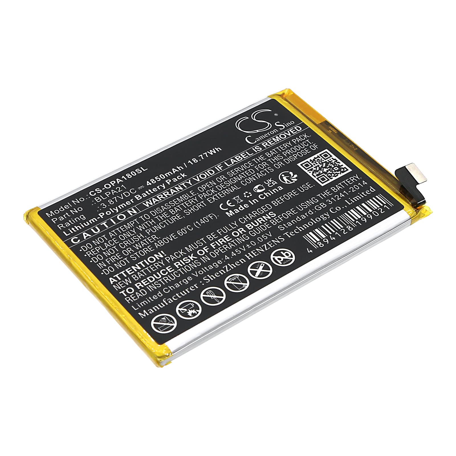 Replacement Battery for Oppo A18 - CS-OPA180SL-1.jpg