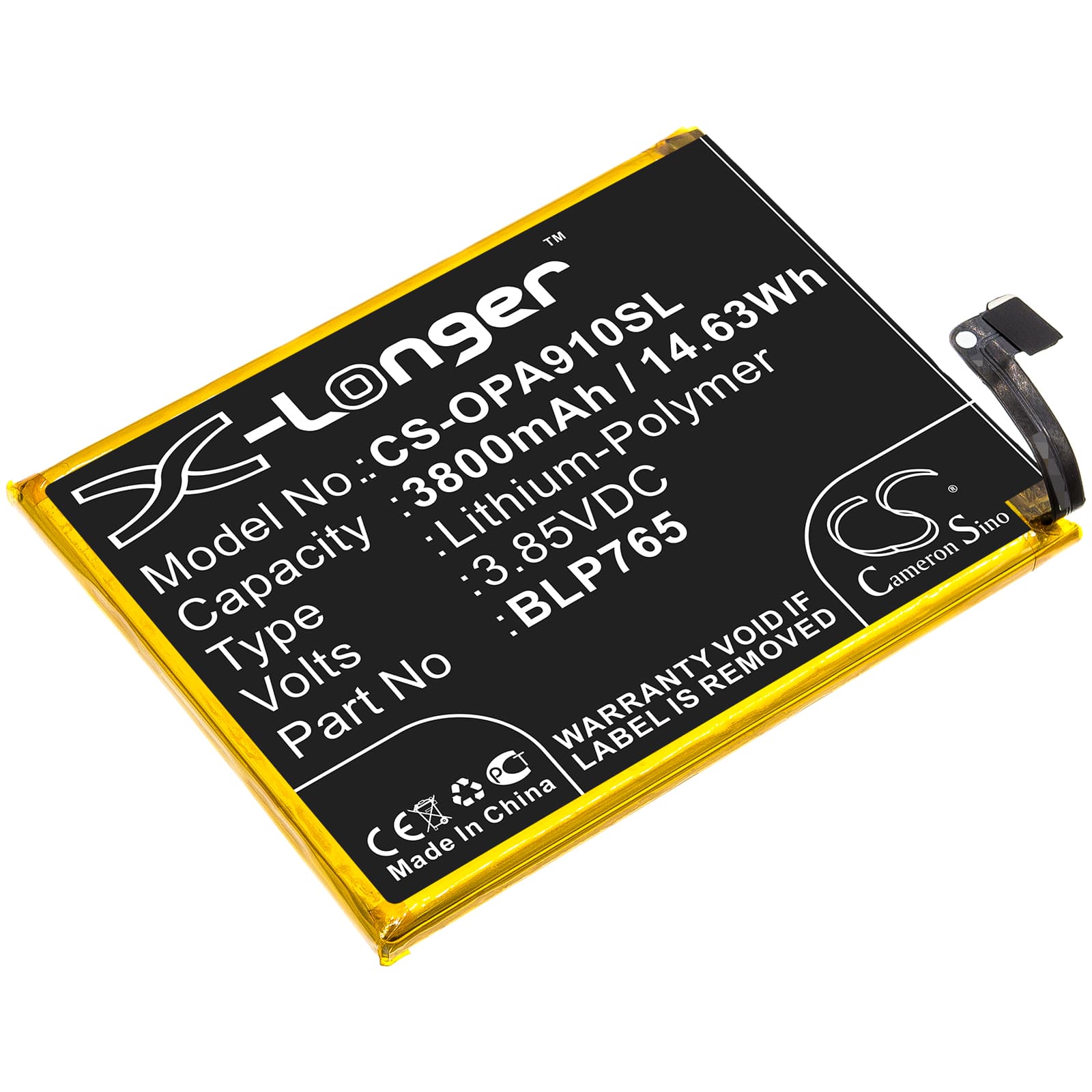 Replacement Battery for Oppo A91 - CS-OPA910SL-1.jpg