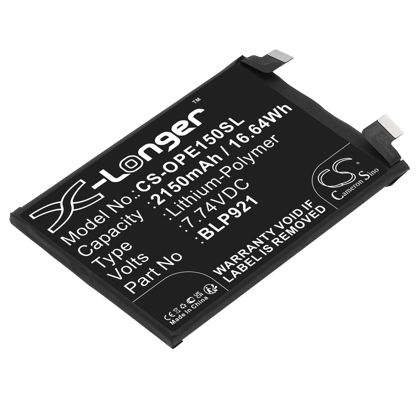 Replacement Battery for OnePlus ACE 150W - CS-OPE150SL-1.jpg