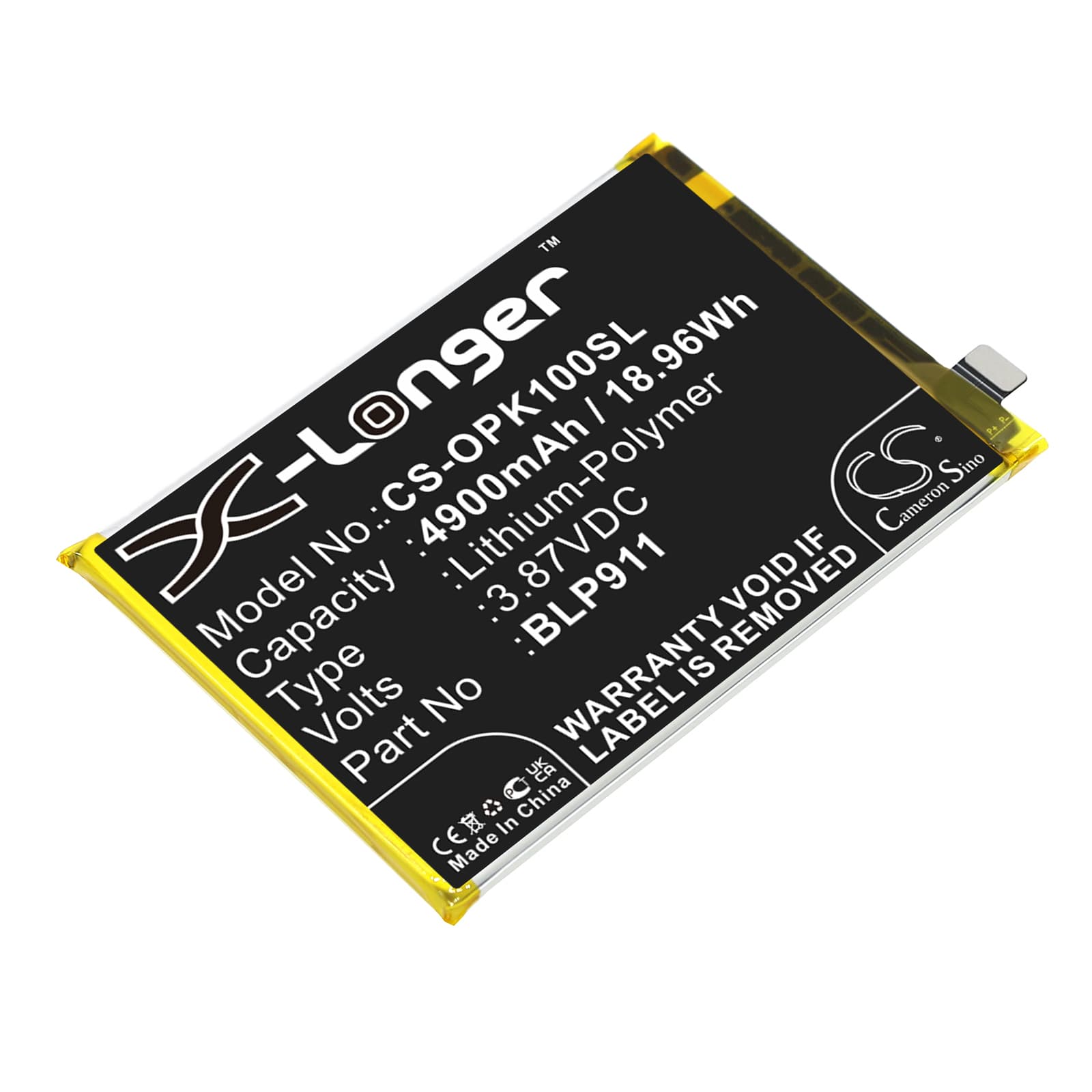 Replacement Battery for Oppo Realme V25 - CS-OPK100SL-1.jpg
