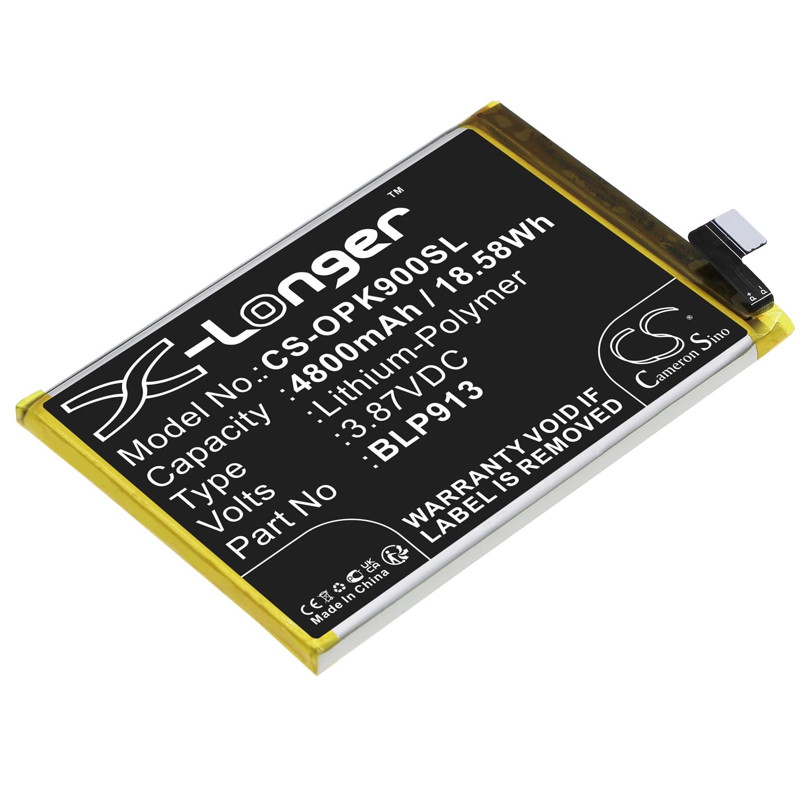 Replacement Battery for Oppo K9X - CS-OPK900SL-1.jpg