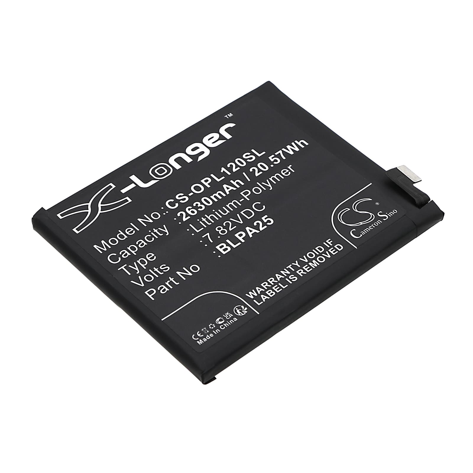 Replacement Battery for OnePlus 12 - CS-OPL120SL-1.jpg