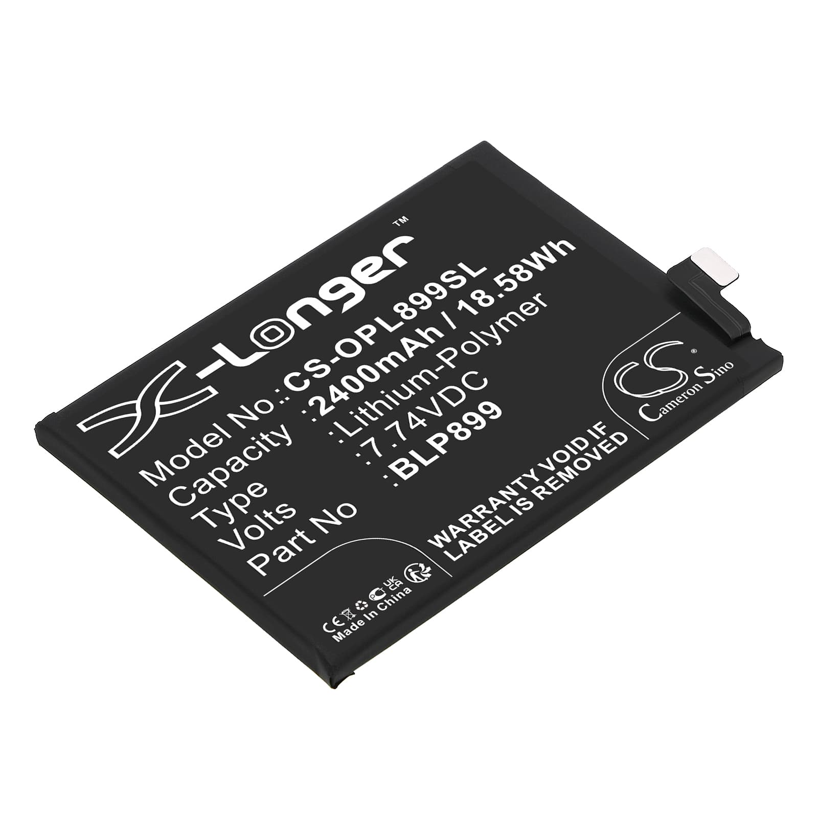 Replacement Battery for OnePlus 10 Pro