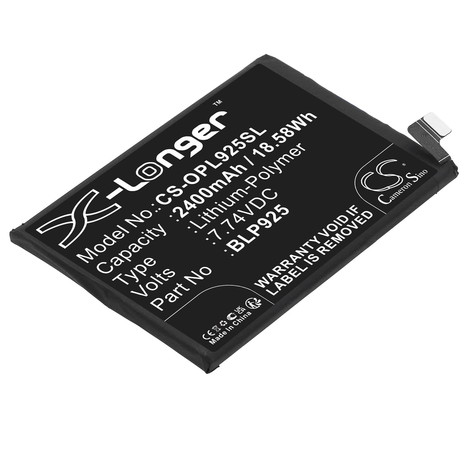 Replacement Battery for Oppo Realme GT Neo 3 5G 2022 150W - CS-OPL925SL-1.jpg