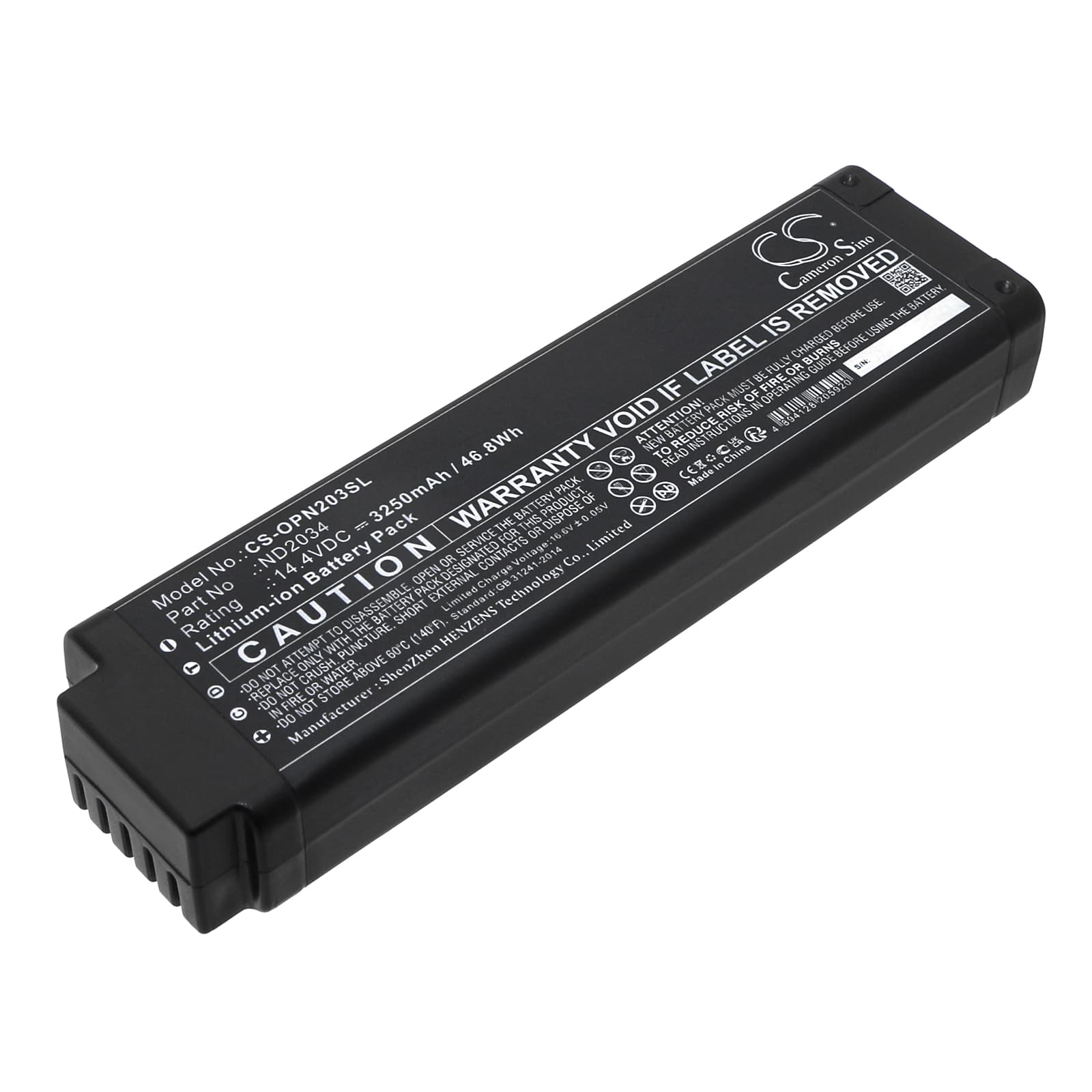 Replacement Battery for Olympus Vanta Analyzers Handheld Spectrometer Surveying - CS-OPN203SL-1.jpg