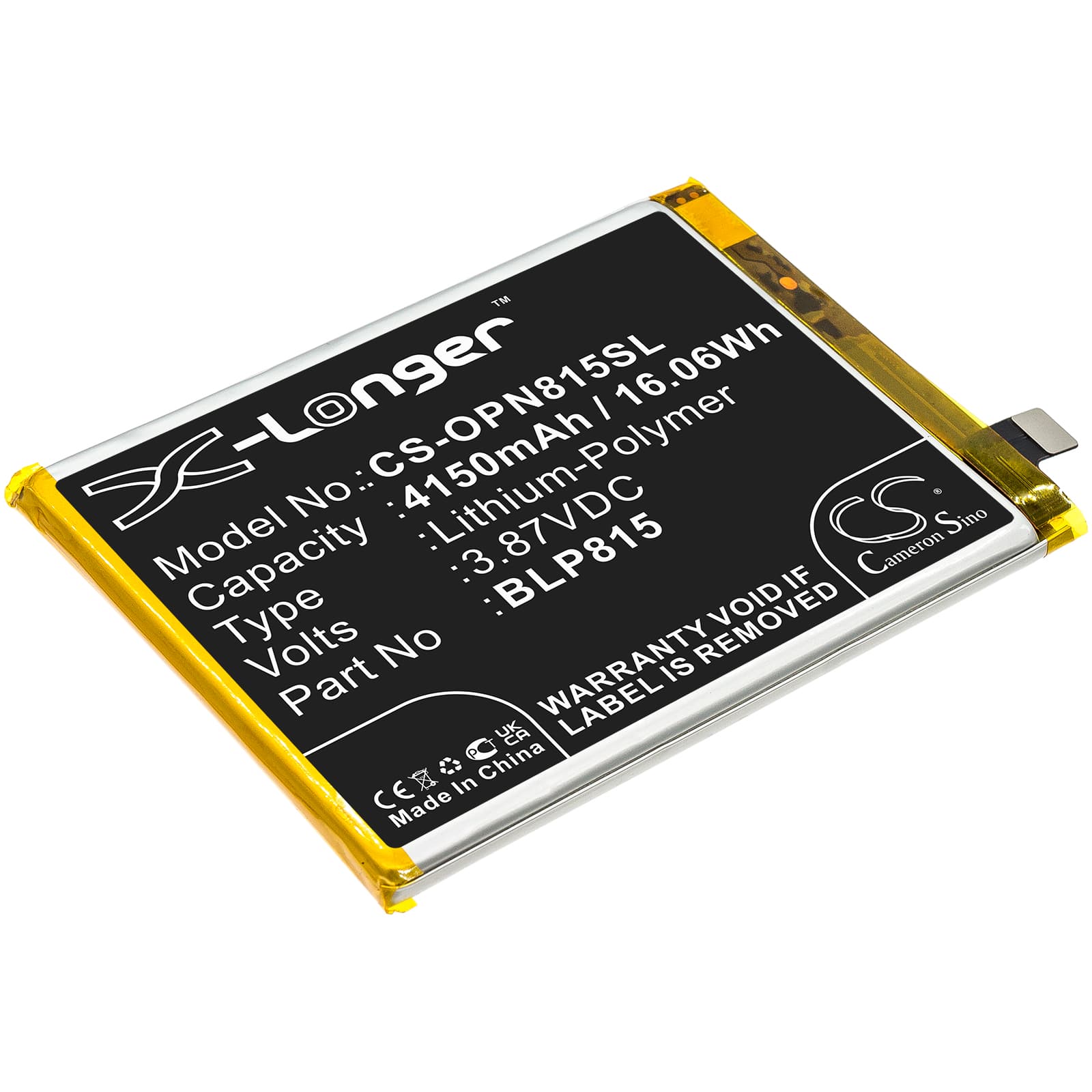 Replacement Battery for OnePlus Nord N10 5G - CS-OPN815SL-1.jpg