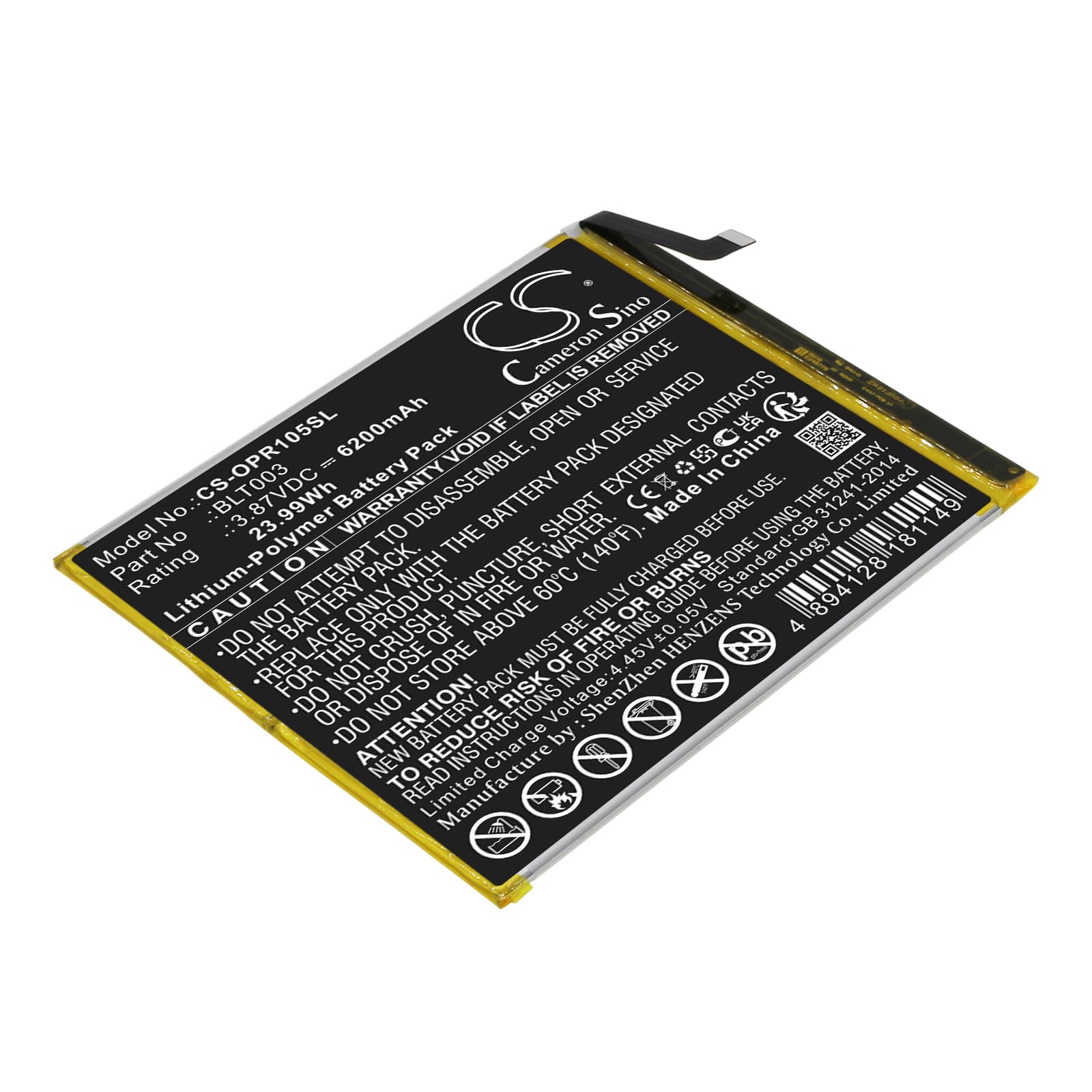 Replacement Battery for Oppo Realme pad mini - CS-OPR105SL-1.jpg