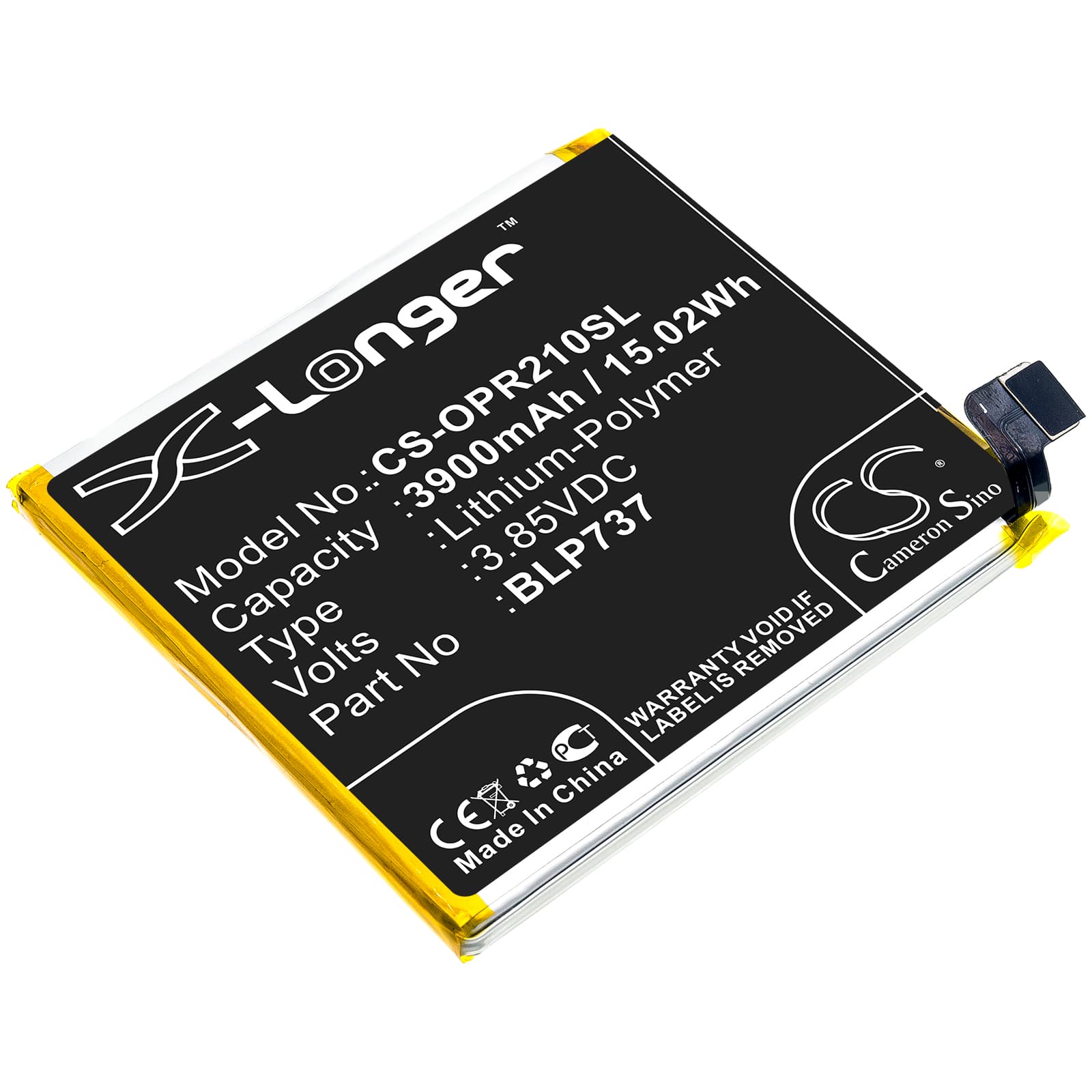 Replacement Battery for Oppo Reno2 Z - CS-OPR210SL-1.jpg