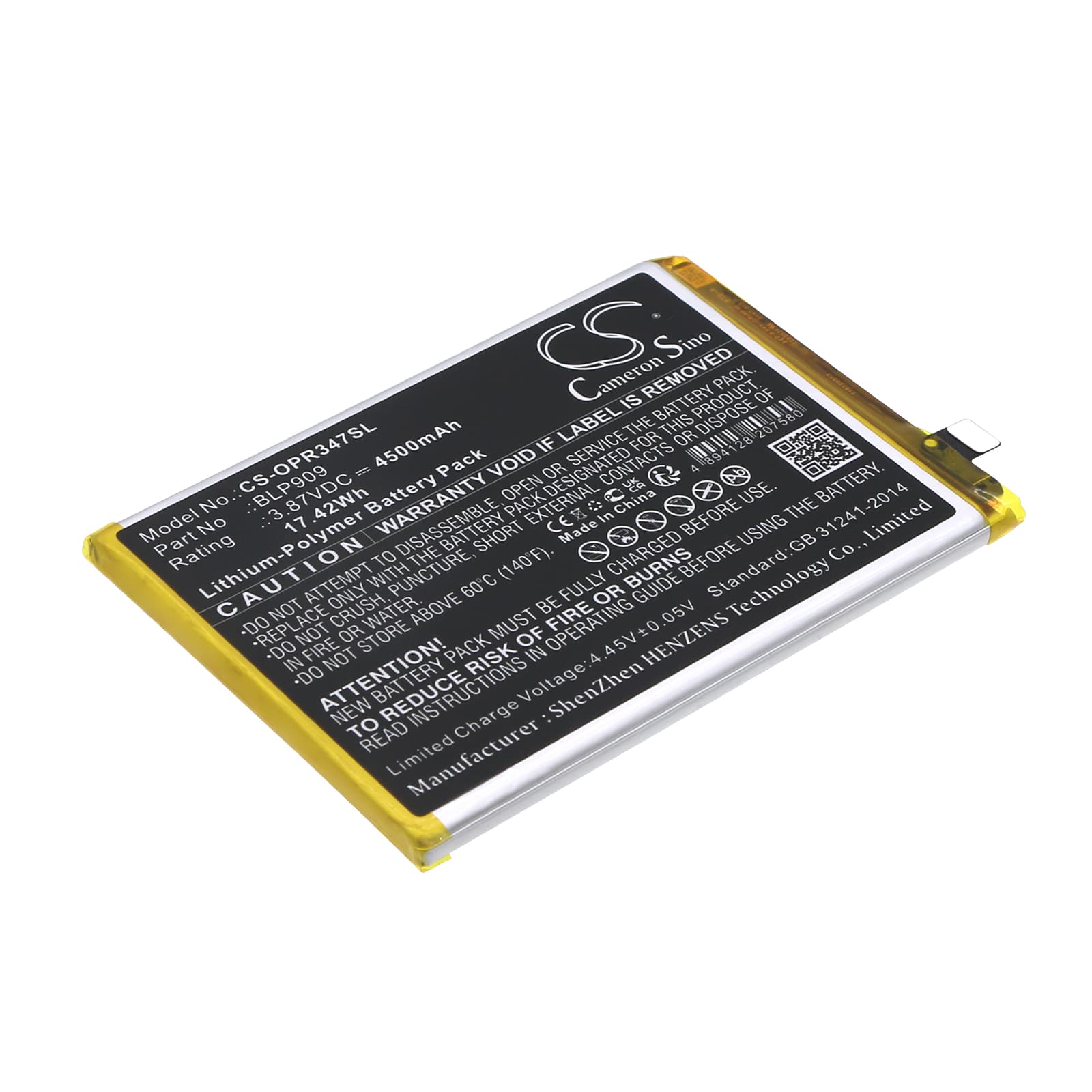 Replacement Battery for Oppo 9 5G 2022 - CS-OPR347SL-1.jpg