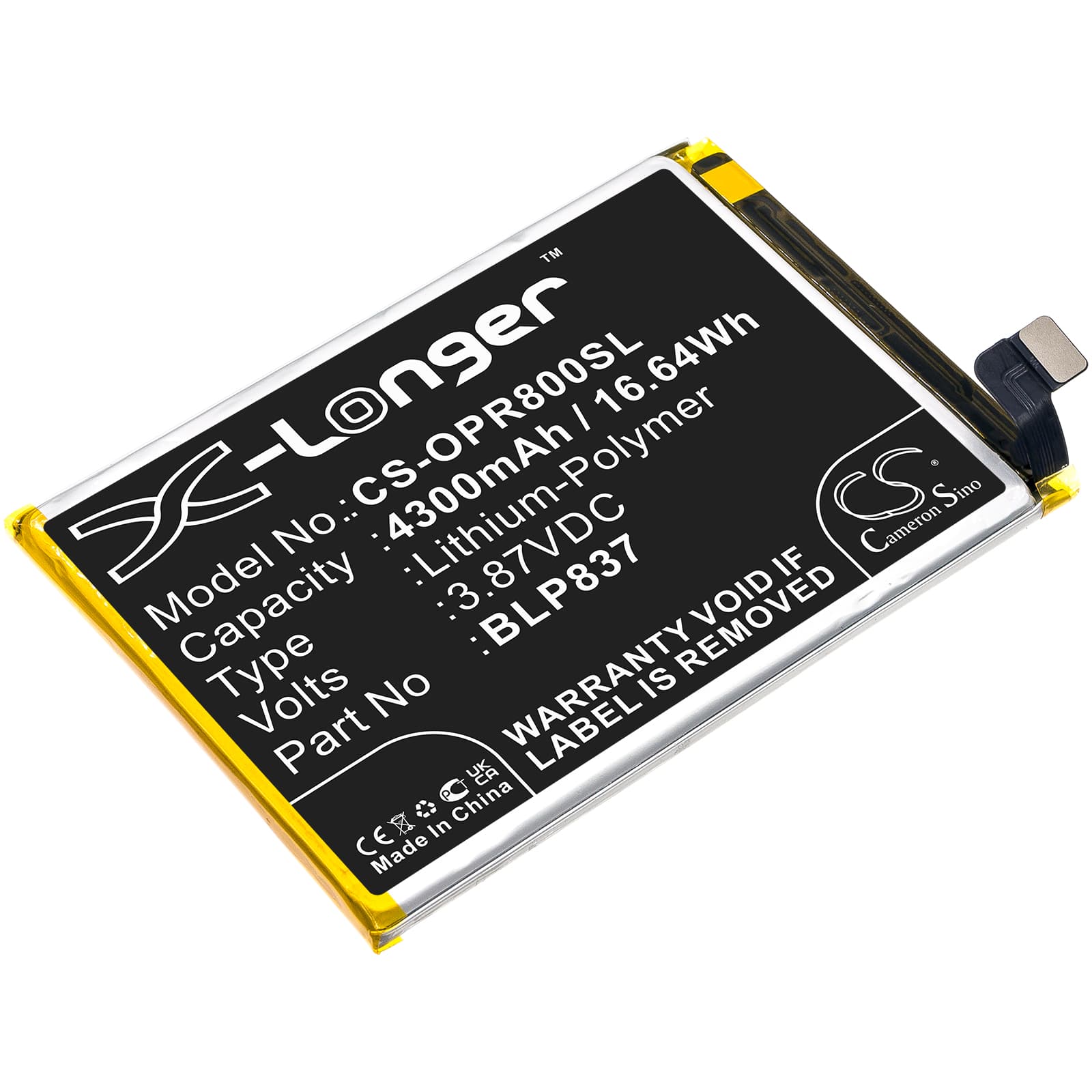 Replacement Battery for Oppo Realme 8 Pro - CS-OPR800SL-1.jpg