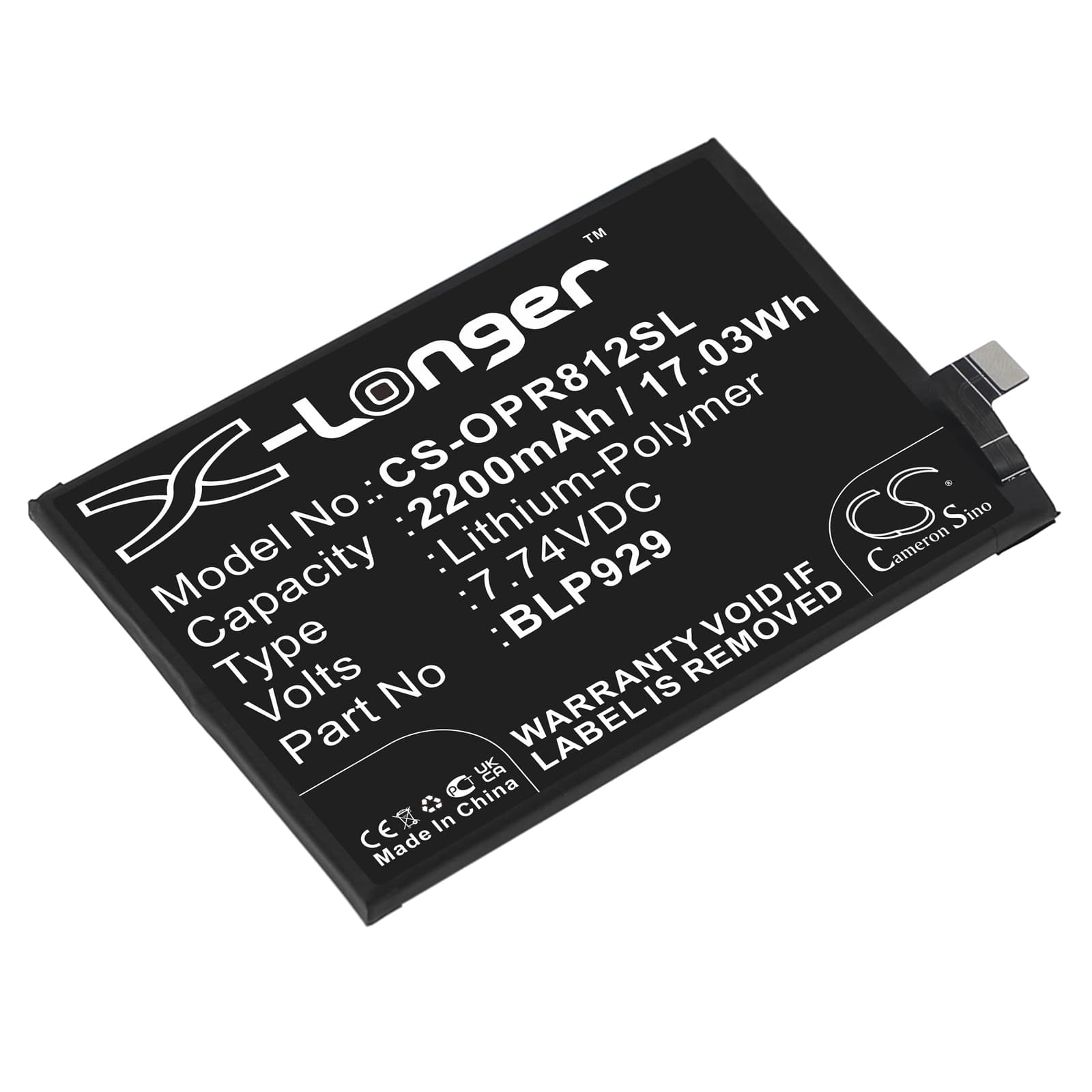 Replacement Battery for Oppo Reno8 Pro+ - CS-OPR812SL-1.jpg