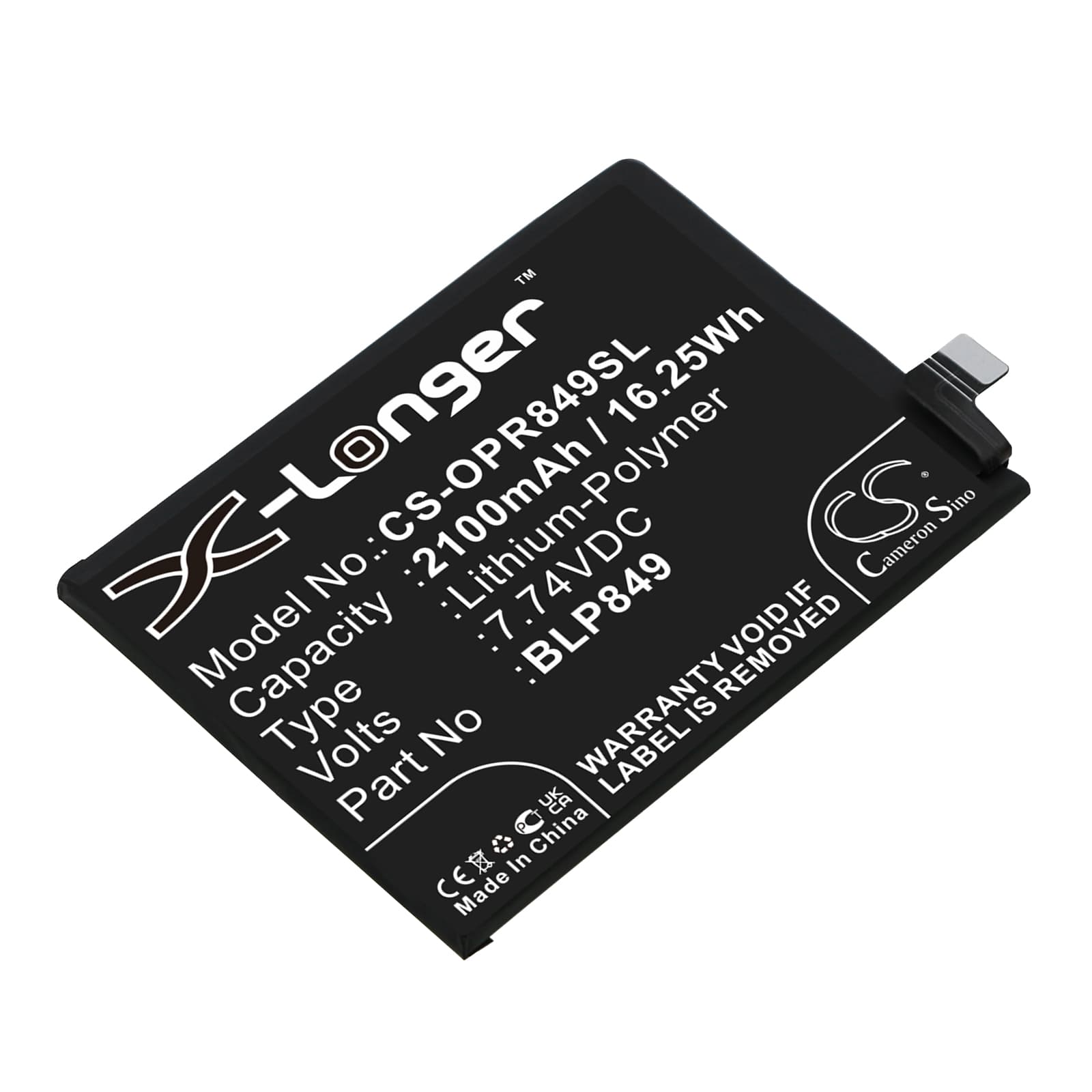 Replacement Battery for Oppo Realme GT - CS-OPR849SL-1.jpg