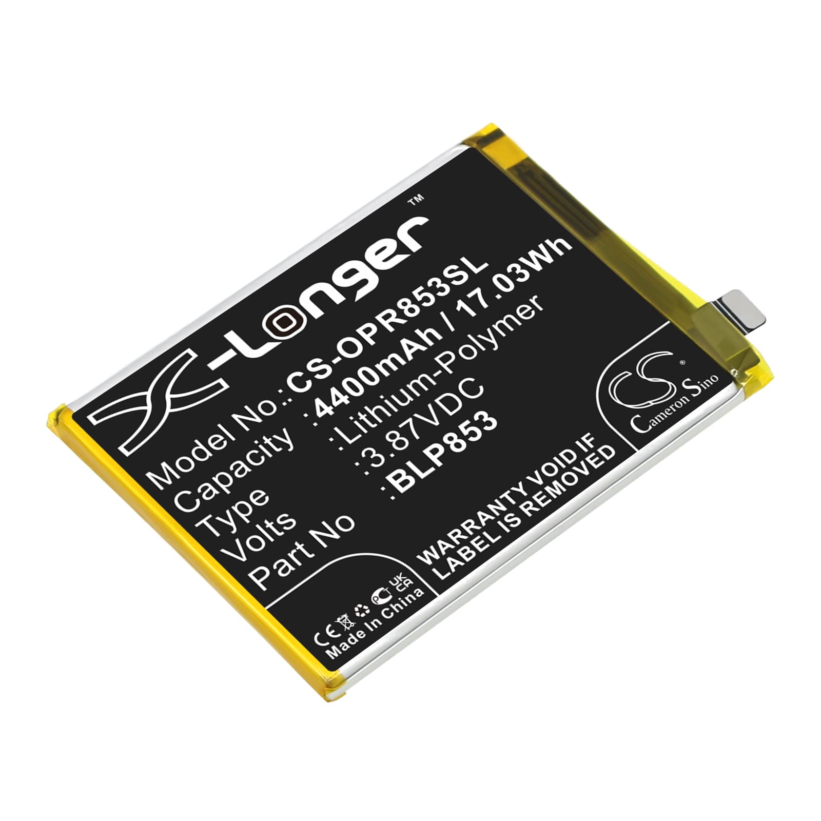 Replacement Battery for Oppo Reno 4 4G - CS-OPR853SL-1.jpg