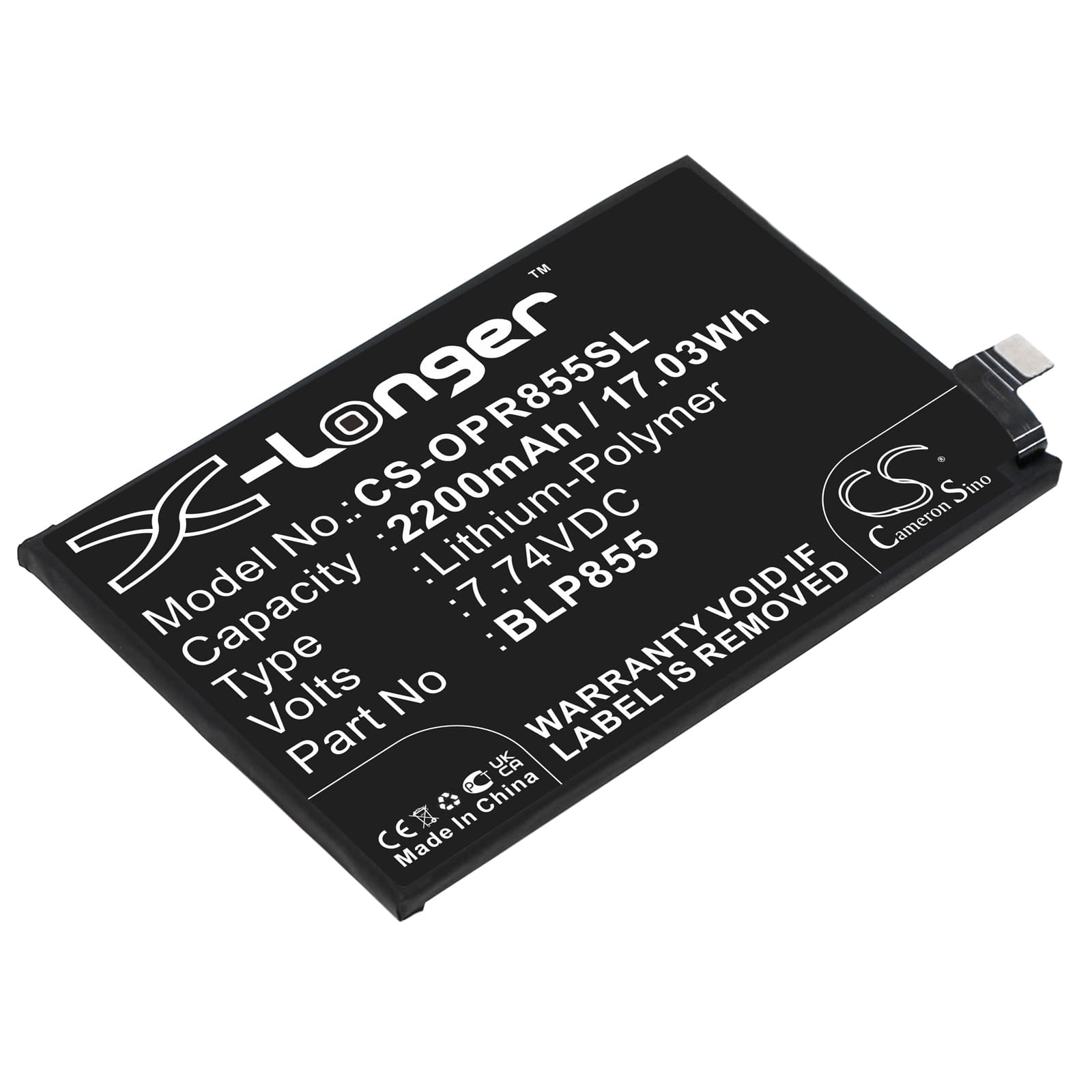 Replacement Battery for Oppo Reno6 Pro 5G - CS-OPR855SL-1.jpg
